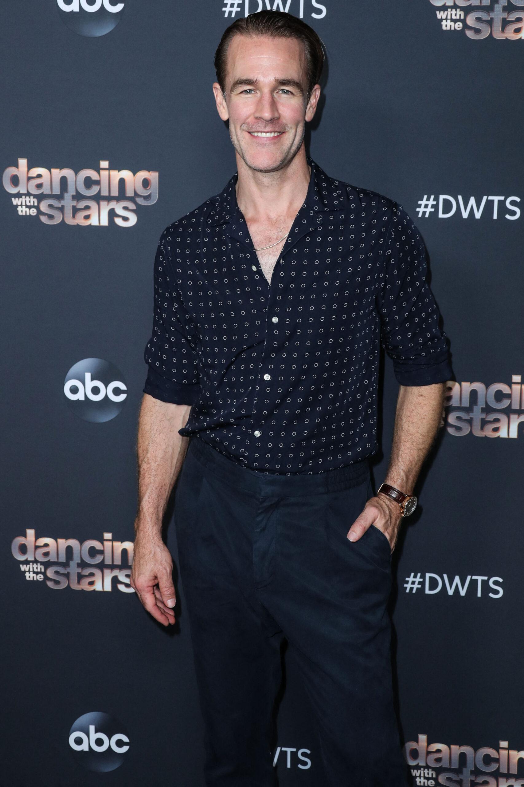 James Van Der Beek on the red carpet