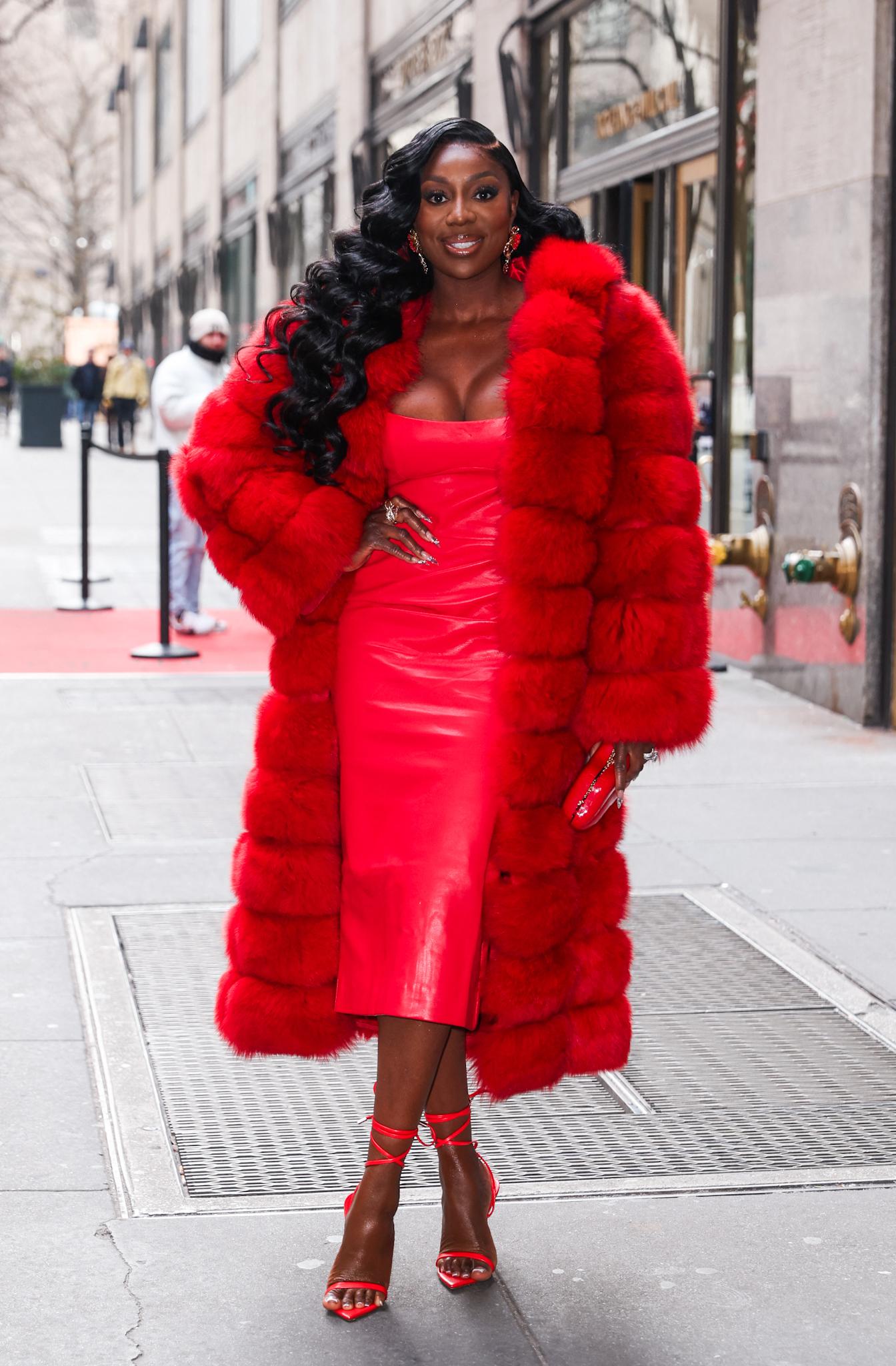 Wendy Osefo in red
