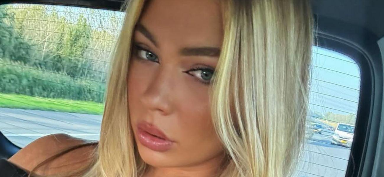 Jutta Leerdam Flaunts Her ‘Peach’ In Backless Dress Selfie