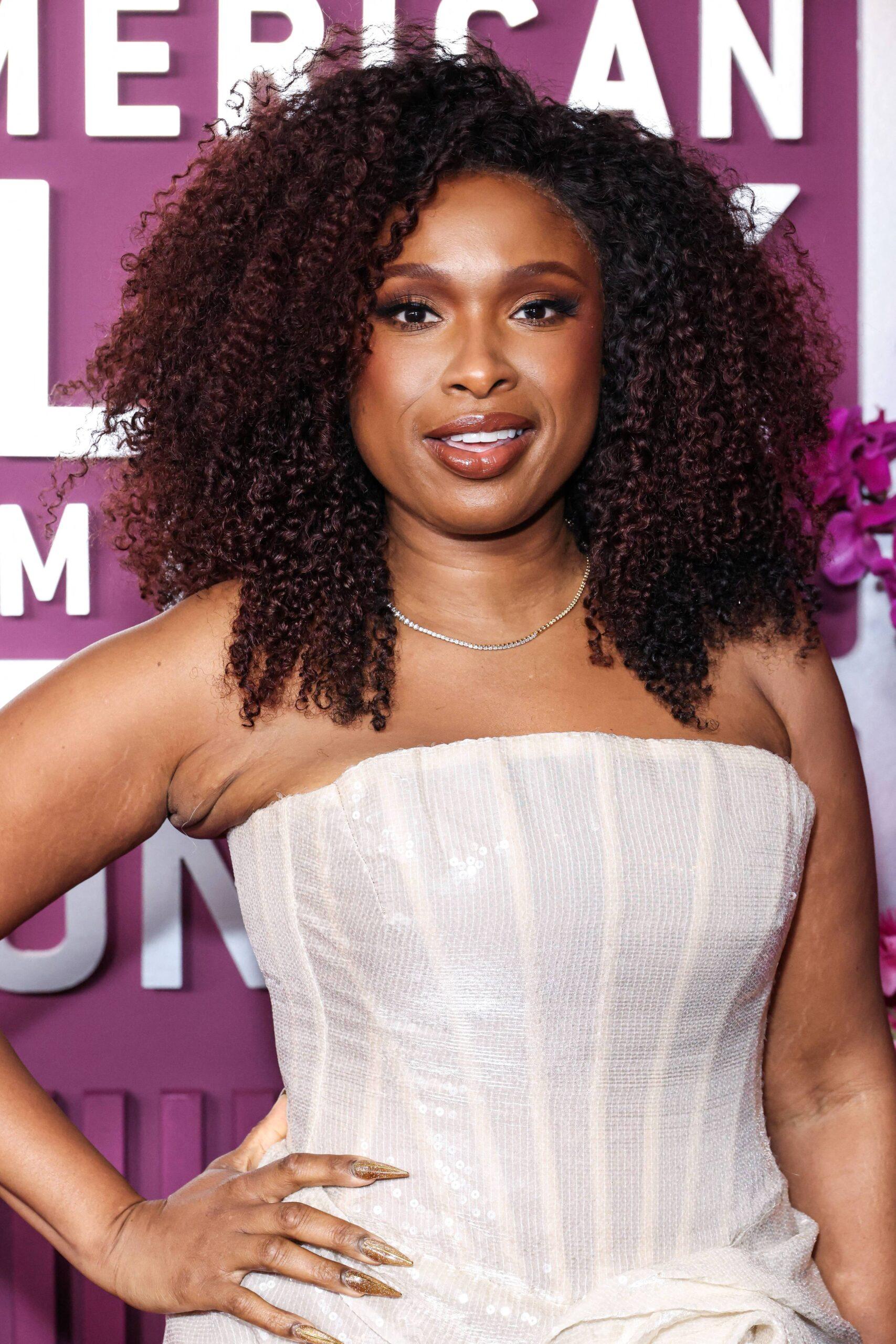 Jennifer Hudson on the red carpet.