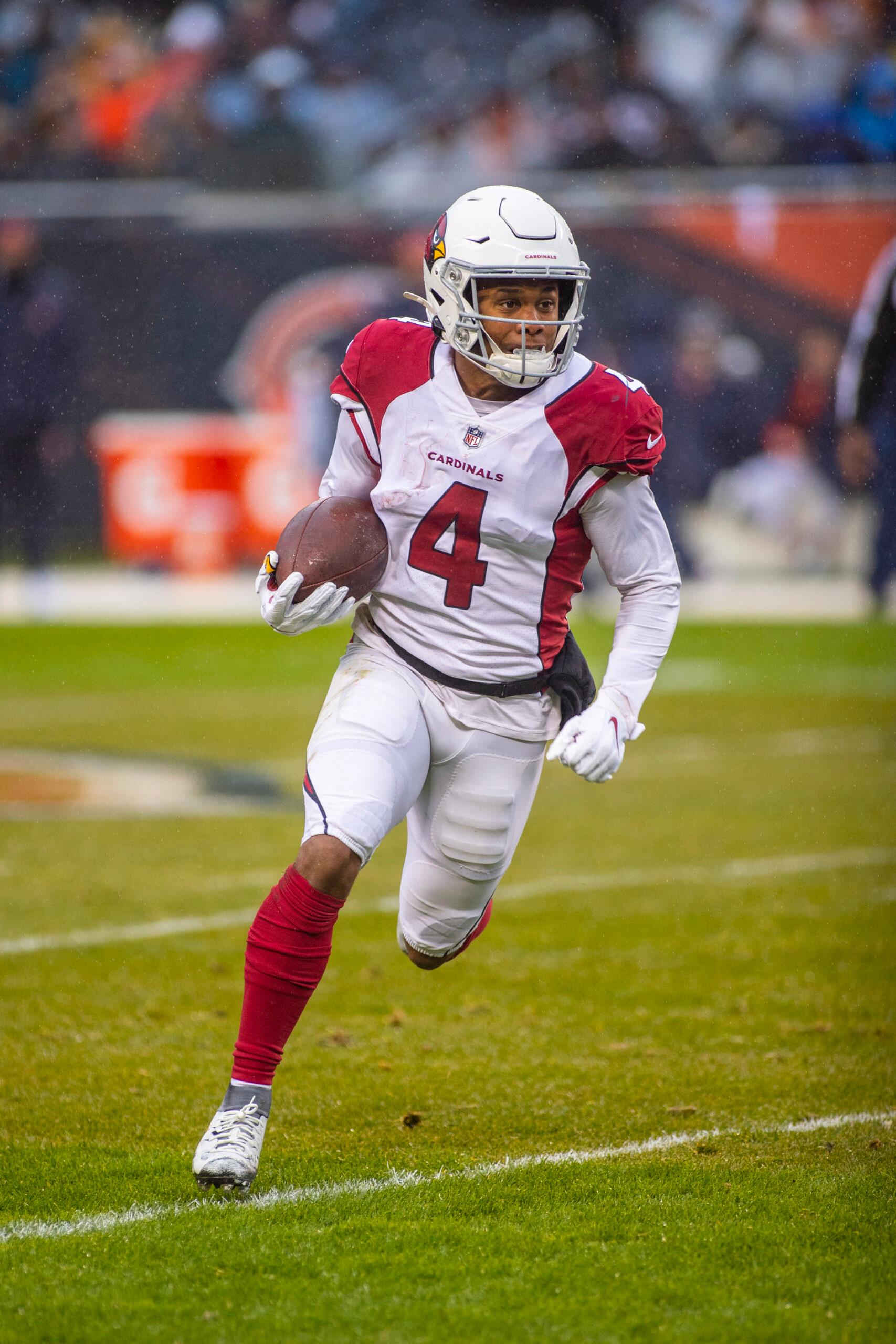 RONDALE MOORE PLAYING WITH THE ARIZONA CARDINALS.