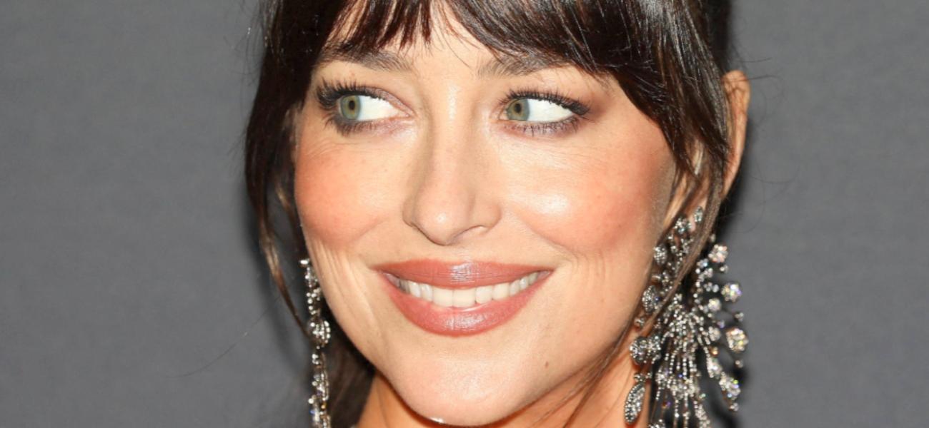 Dakota Johnson close up