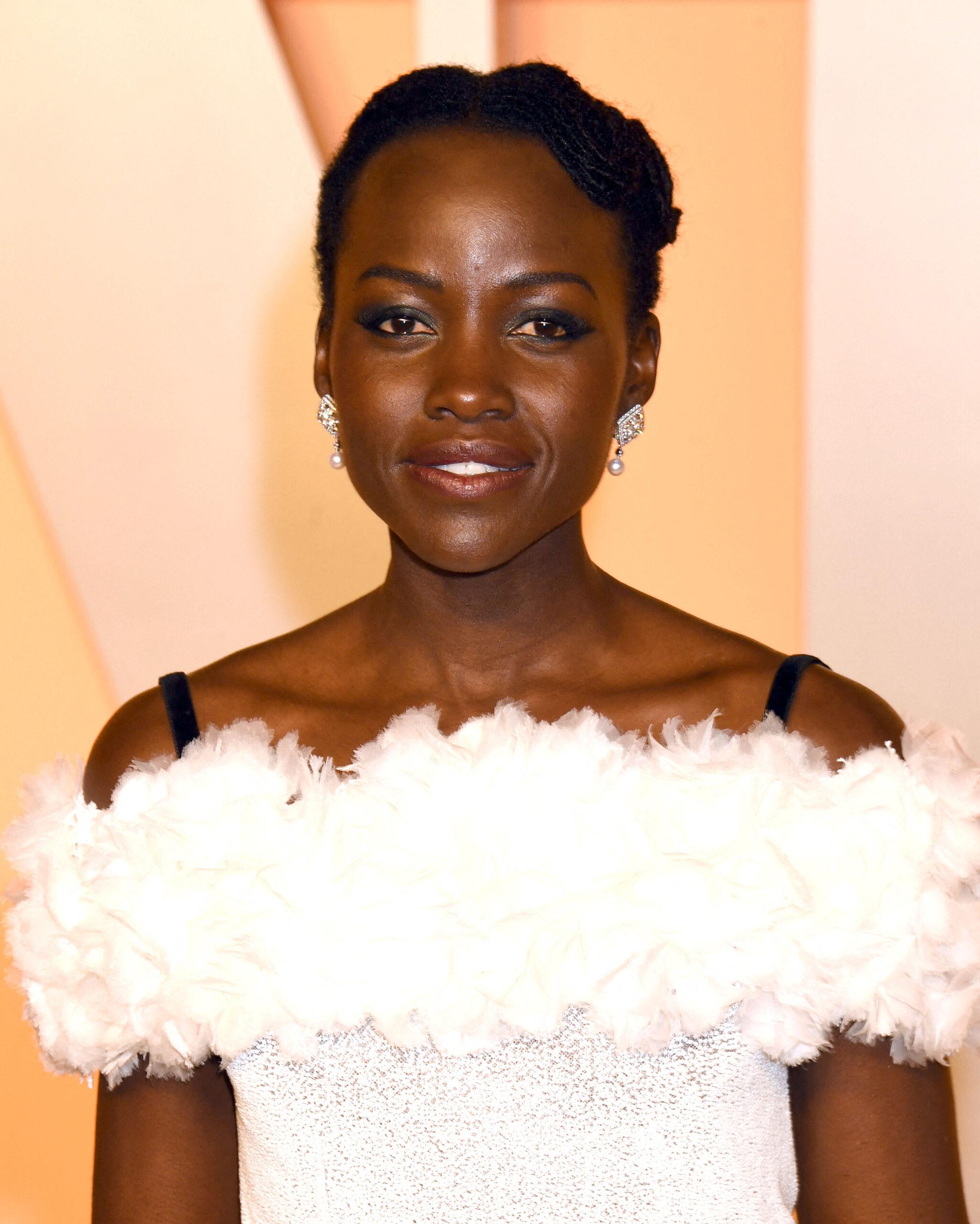 Lupita Nyong'o on the red carpet
