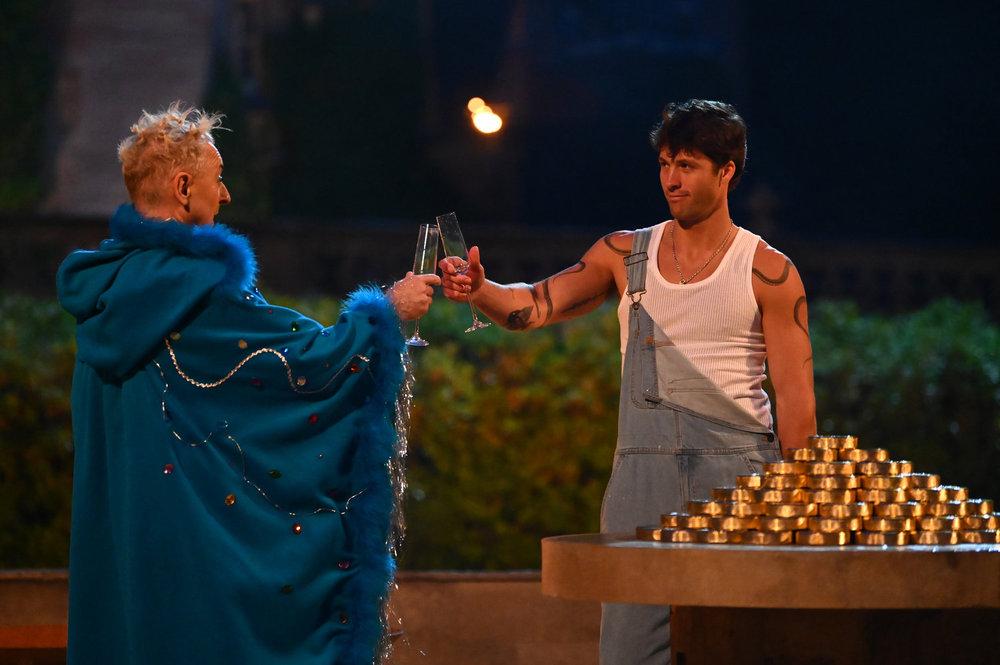 Rob Rausch on The Traitors. 