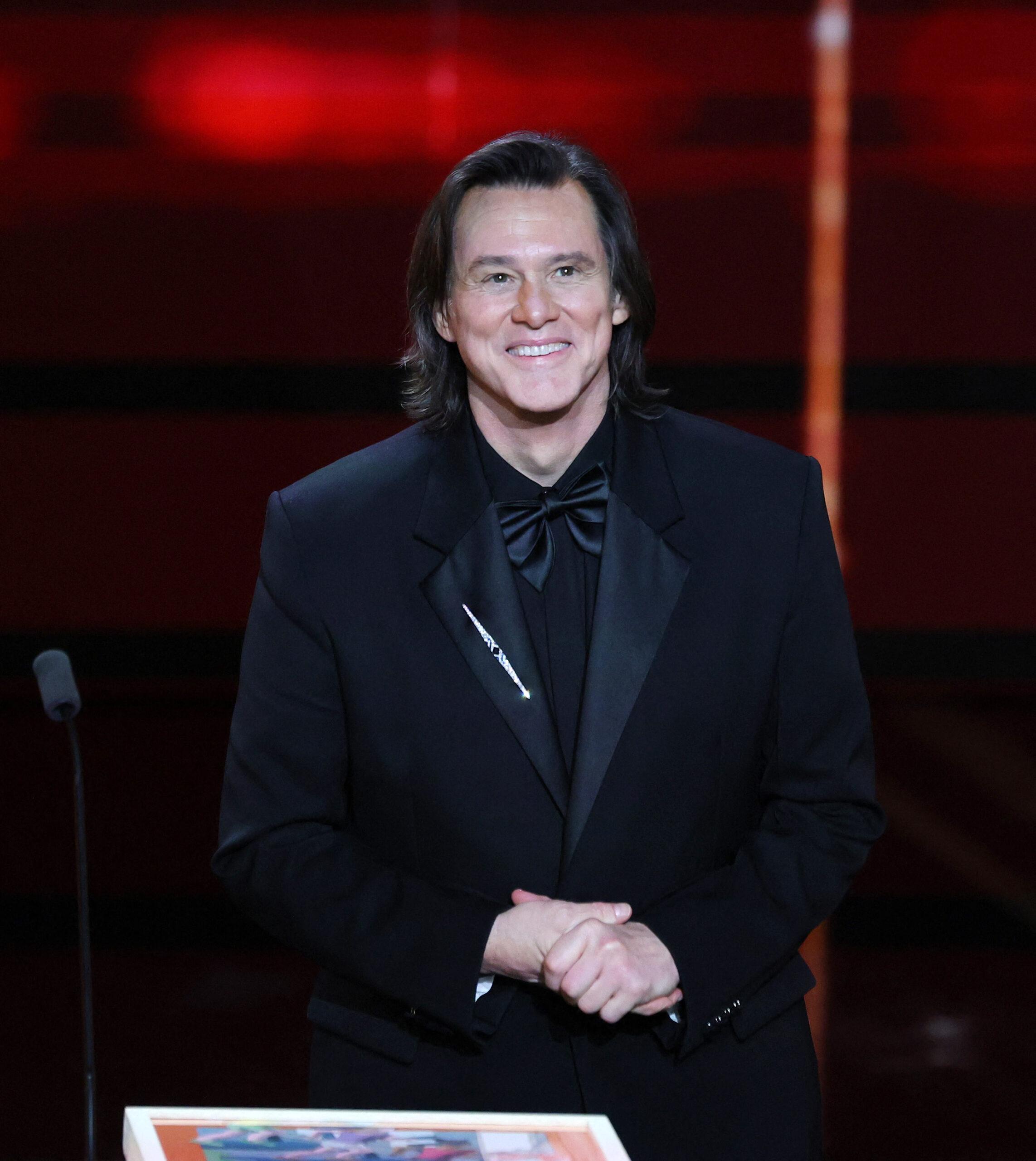 Jim Carrey at the 51st Cesar Film Awards at L'Olympia on February 26, 2026 in Paris, France.