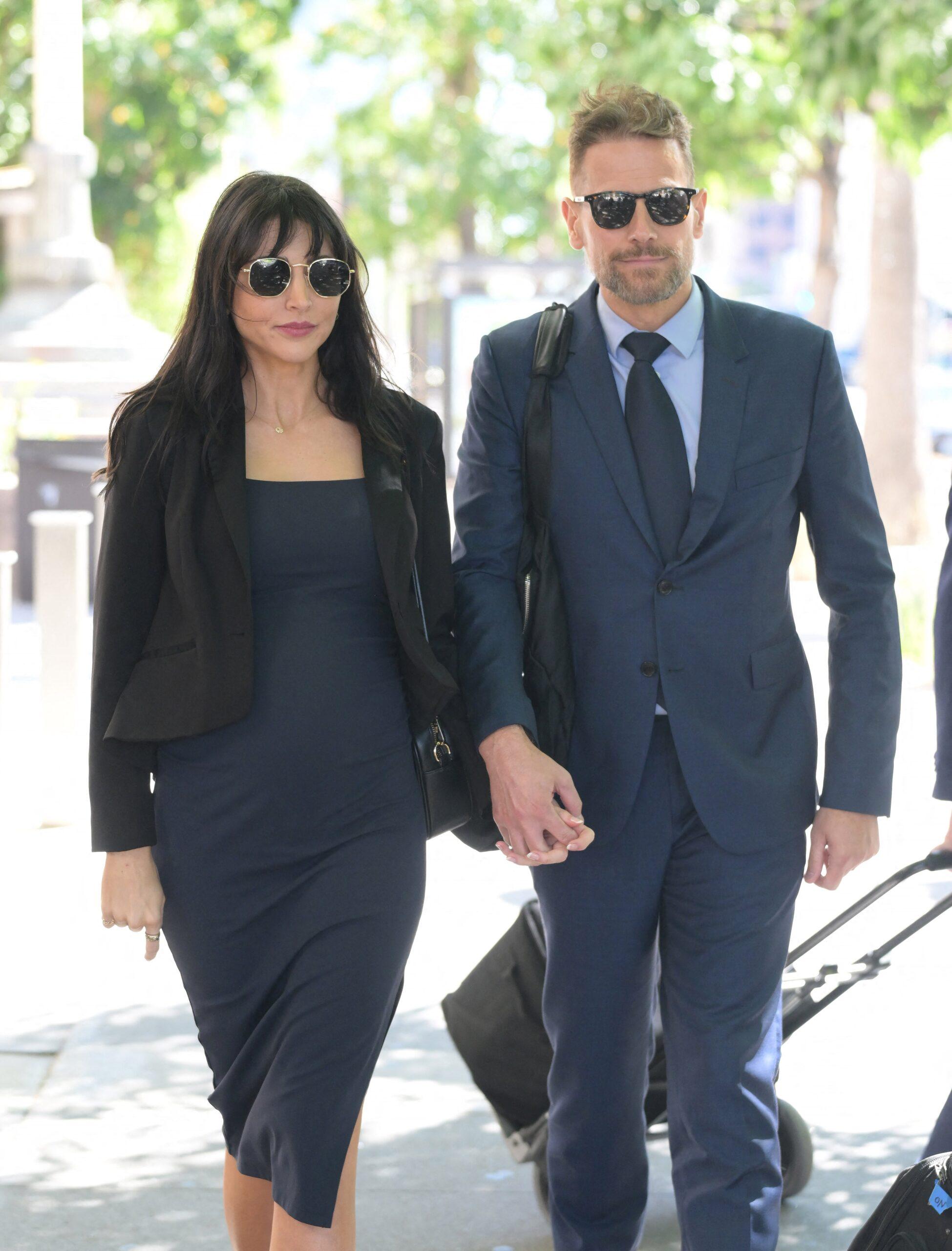 Bianca Wallace and Ioan Gruffudd