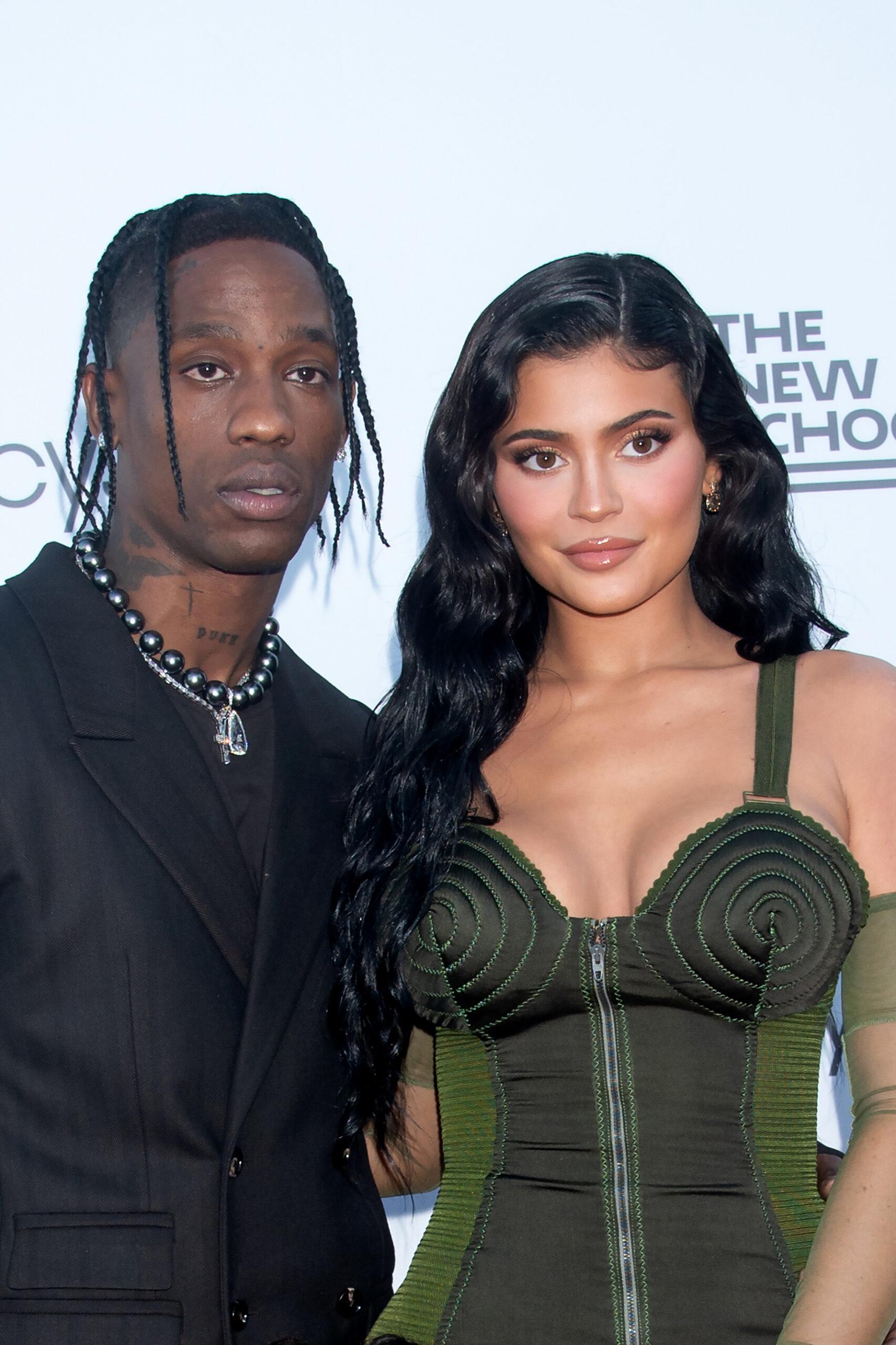 Travis Scott and Kylie Jenner Attend The 72nd Annual Parsons Benefit