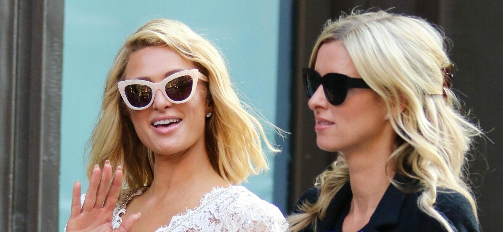 Paris and Nicky Hilton in NYC