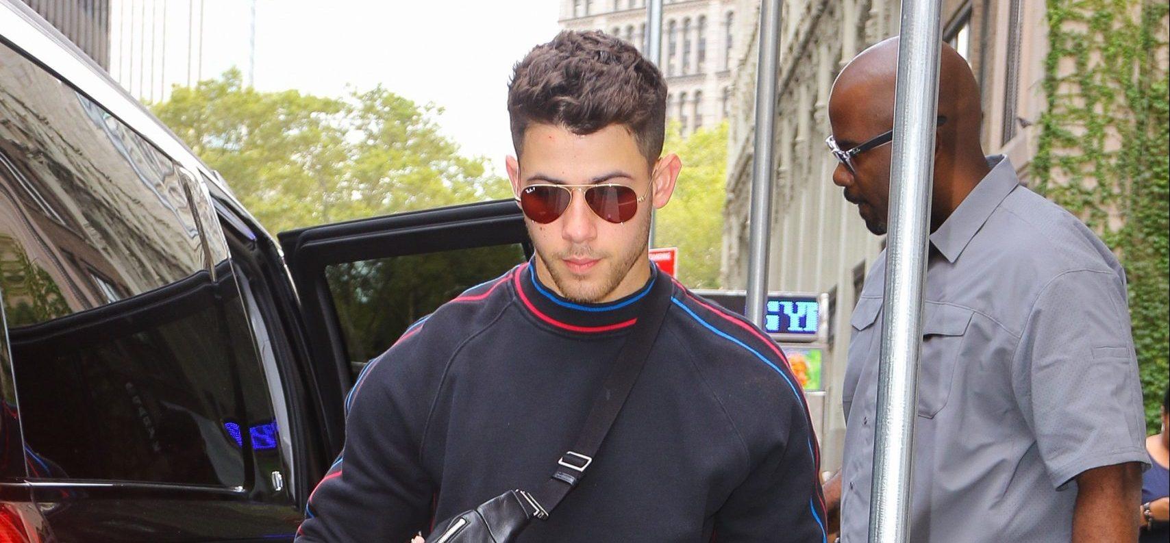 Nick Jonas and Priyanka Chopra seen leaving their apartment in NYC on Sep 09 2019
