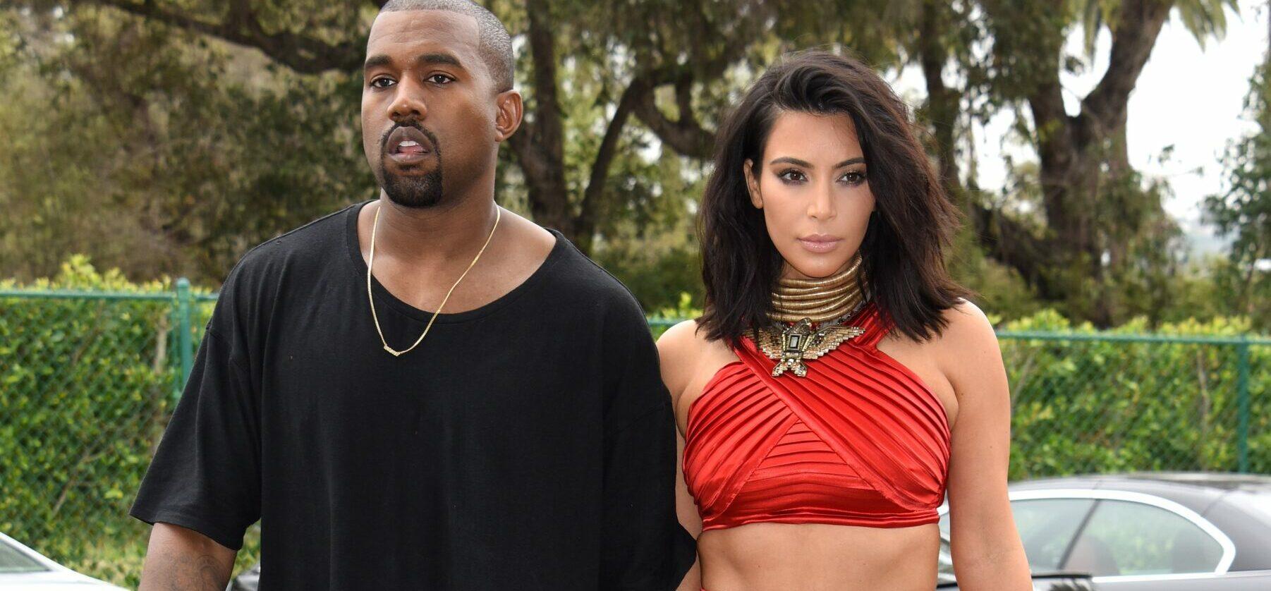 Kanye West And Kim Kardashian Take Family Vacation Amid Divorce