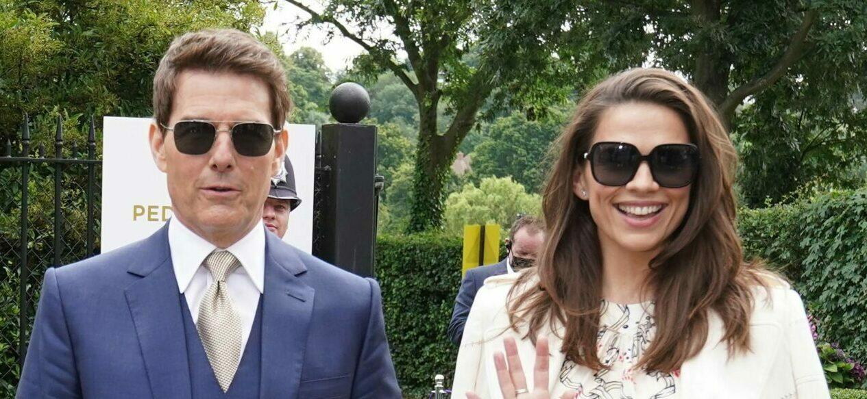 Tom Cruise and Hayley Atwell attend Wimbledon