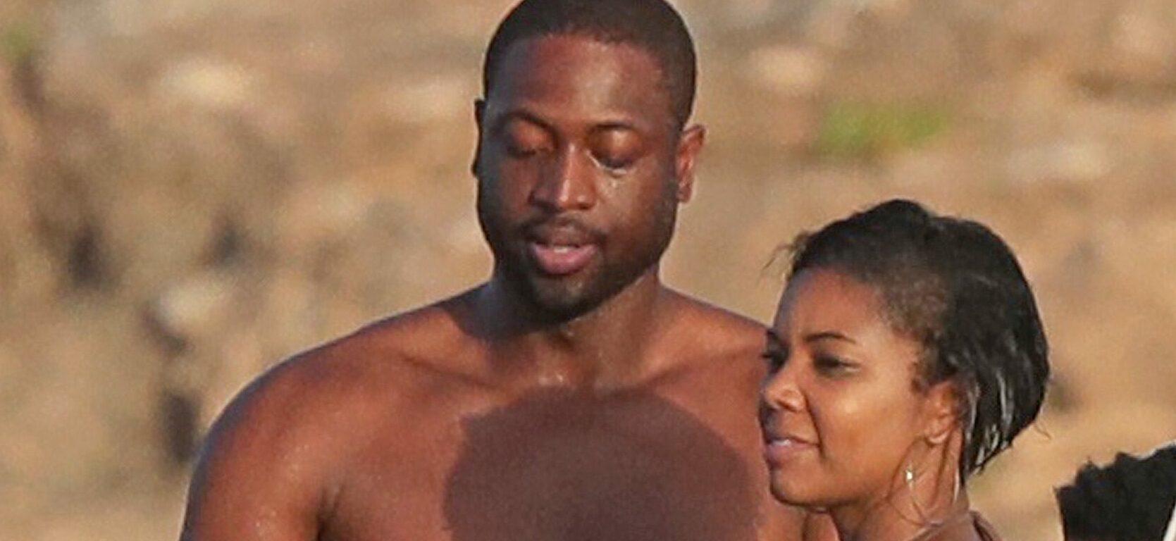 Gabrielle Union and Dwayne Wade on holiday in Ibiza