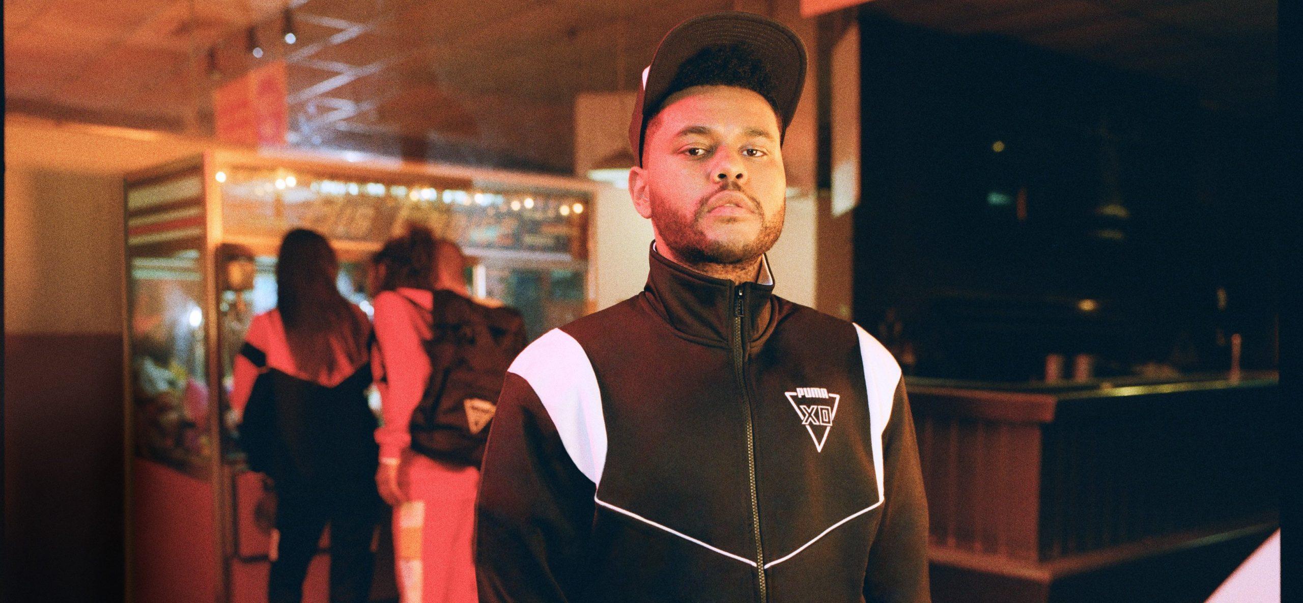 The Weeknd teams up with Puma
