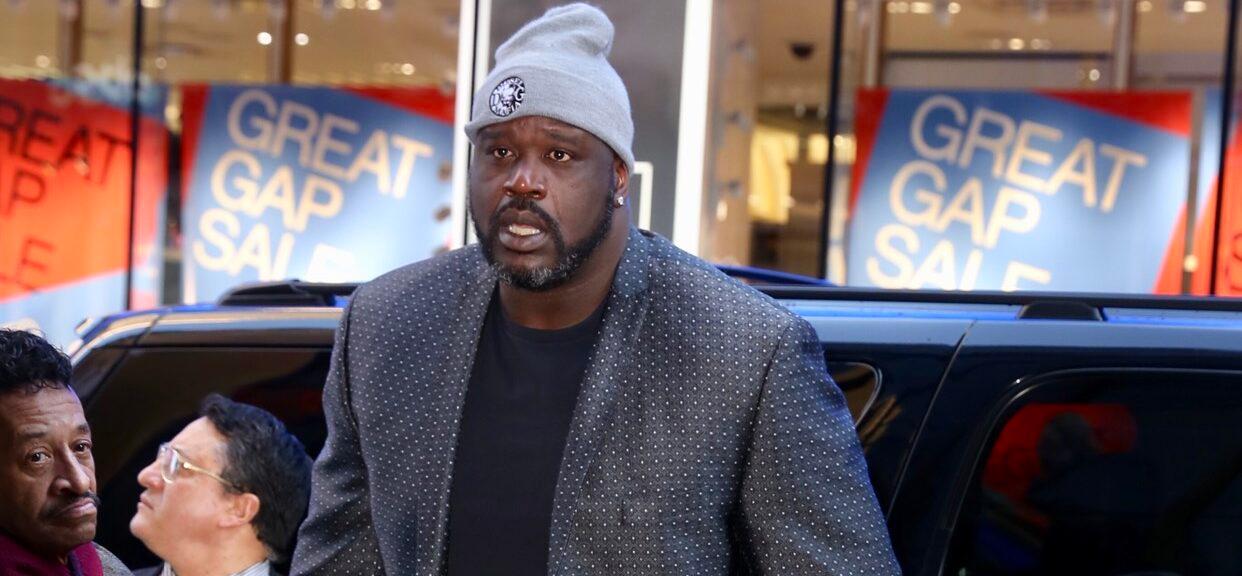 Shaquille O apos Neal at Good Morning America