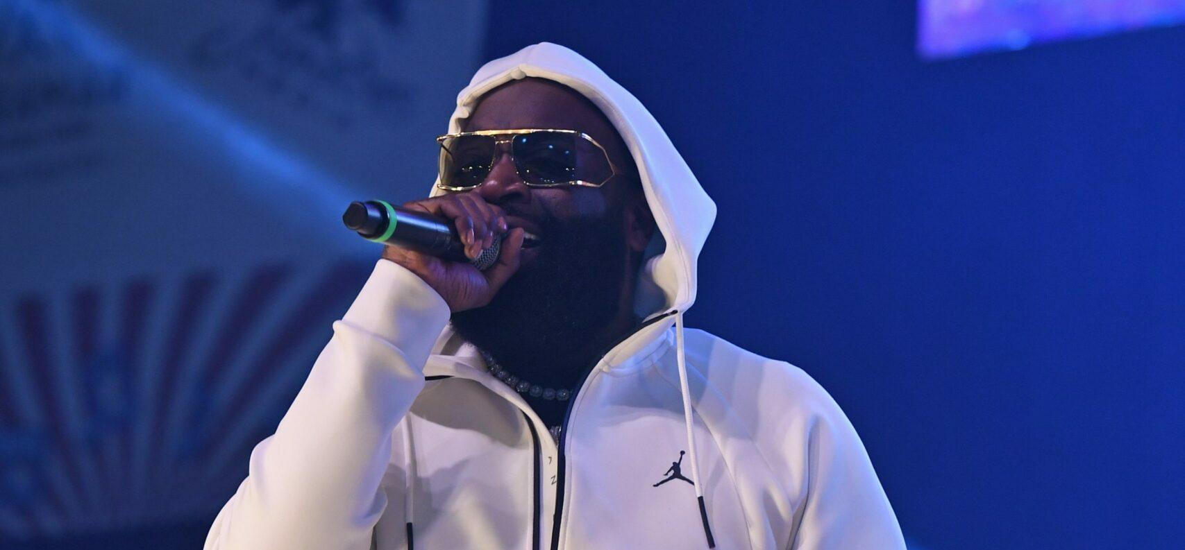 Rick Ross performs during quot Ross The Bells quot holiday concert at the Miramar Regional Park Ampitheatre