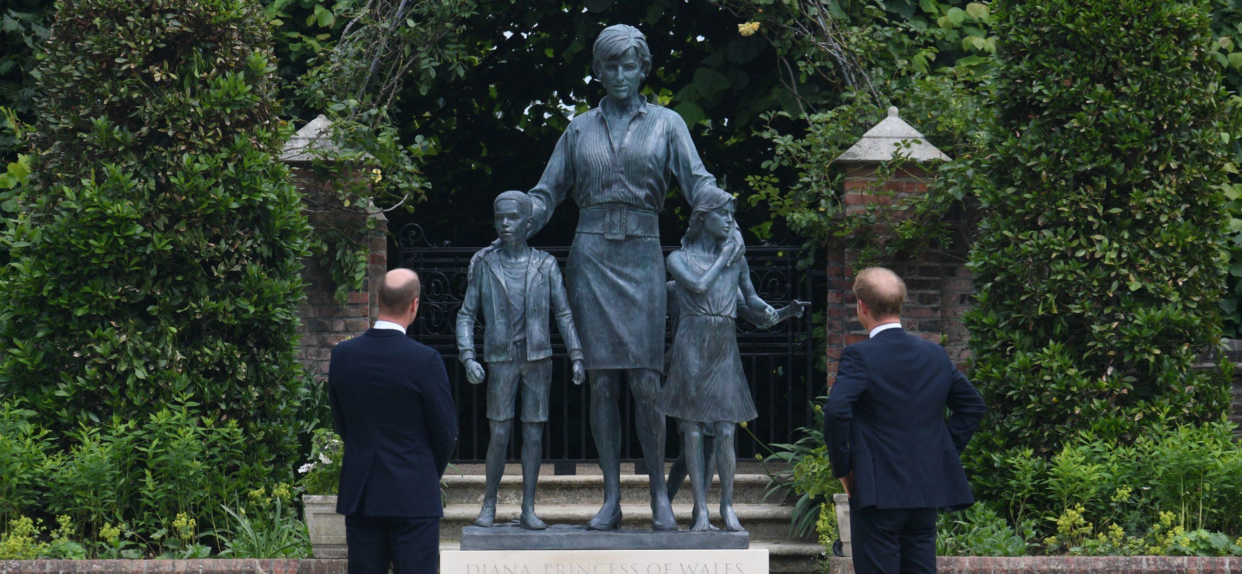 Diana Princess Of Wales Statue Unveiling At Kensington Palace