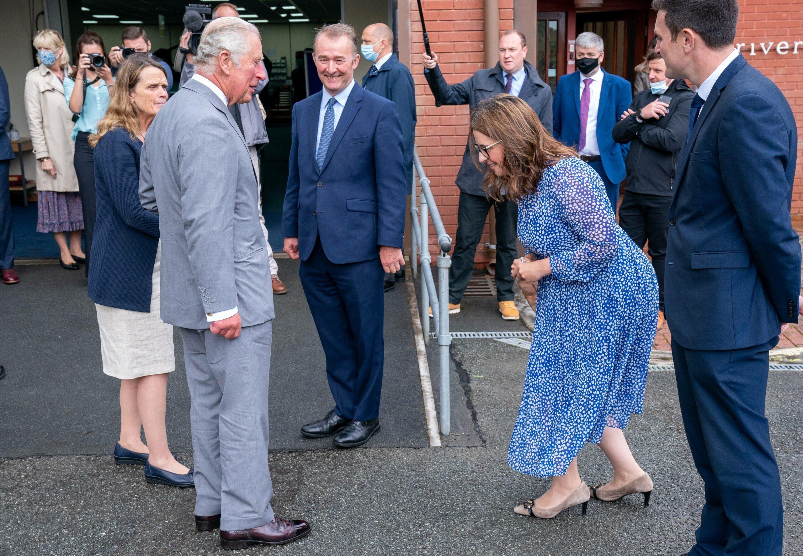 The Prince of Wales visited Riversimple
