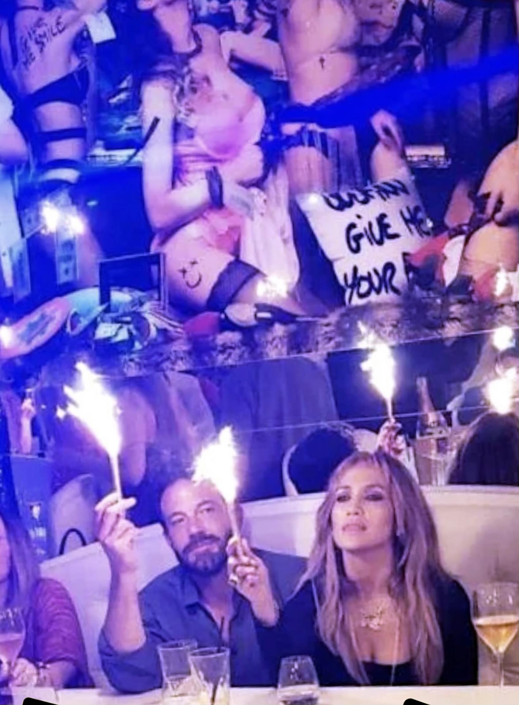 Jennifer Lopez celebrates her 52nd birthday at Opera restaurant in St-Tropez with beau Ben Affleck