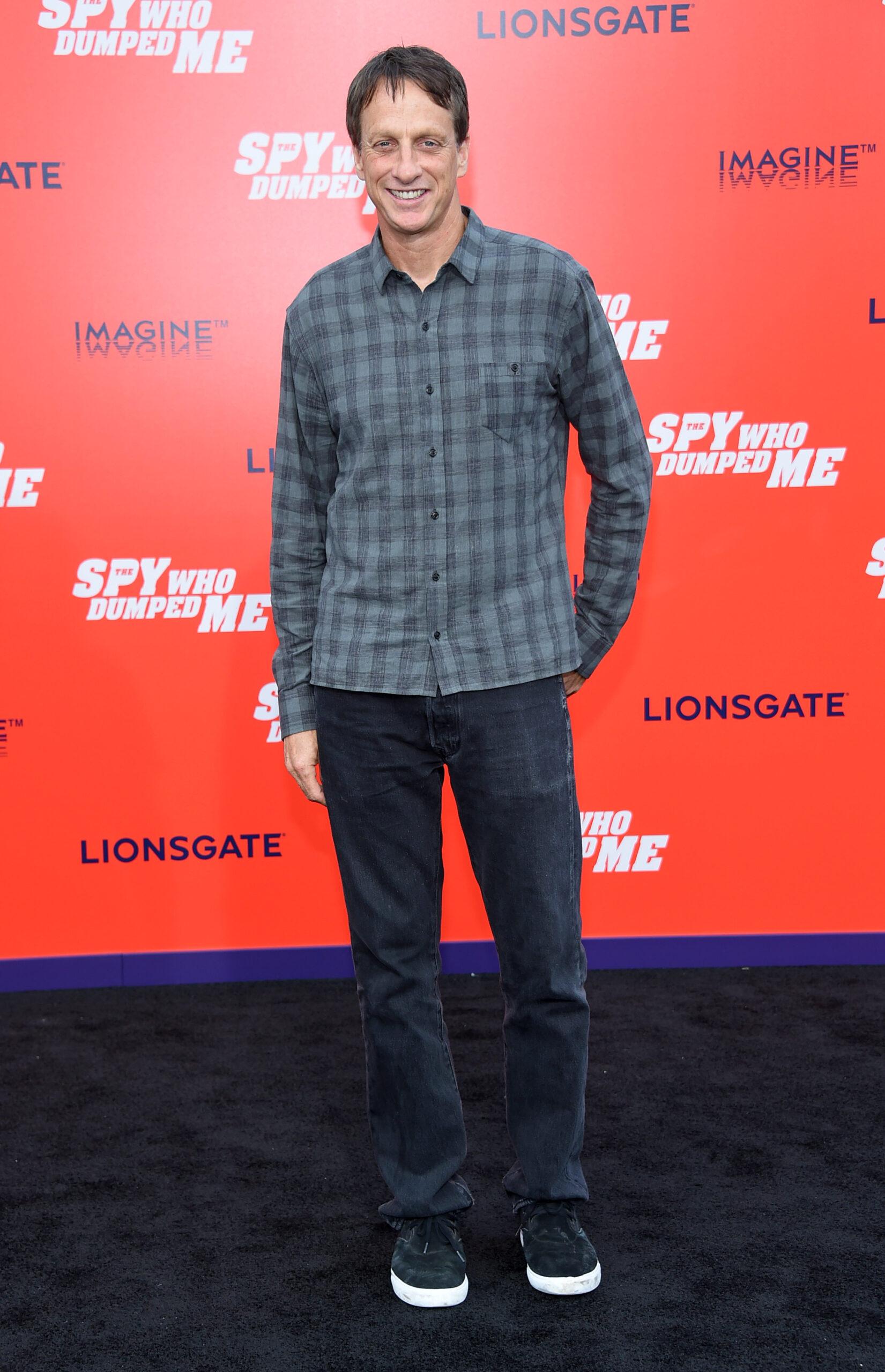 Tony Hawk 'The Spy Who Dumped Me' Los Angeles Premiere