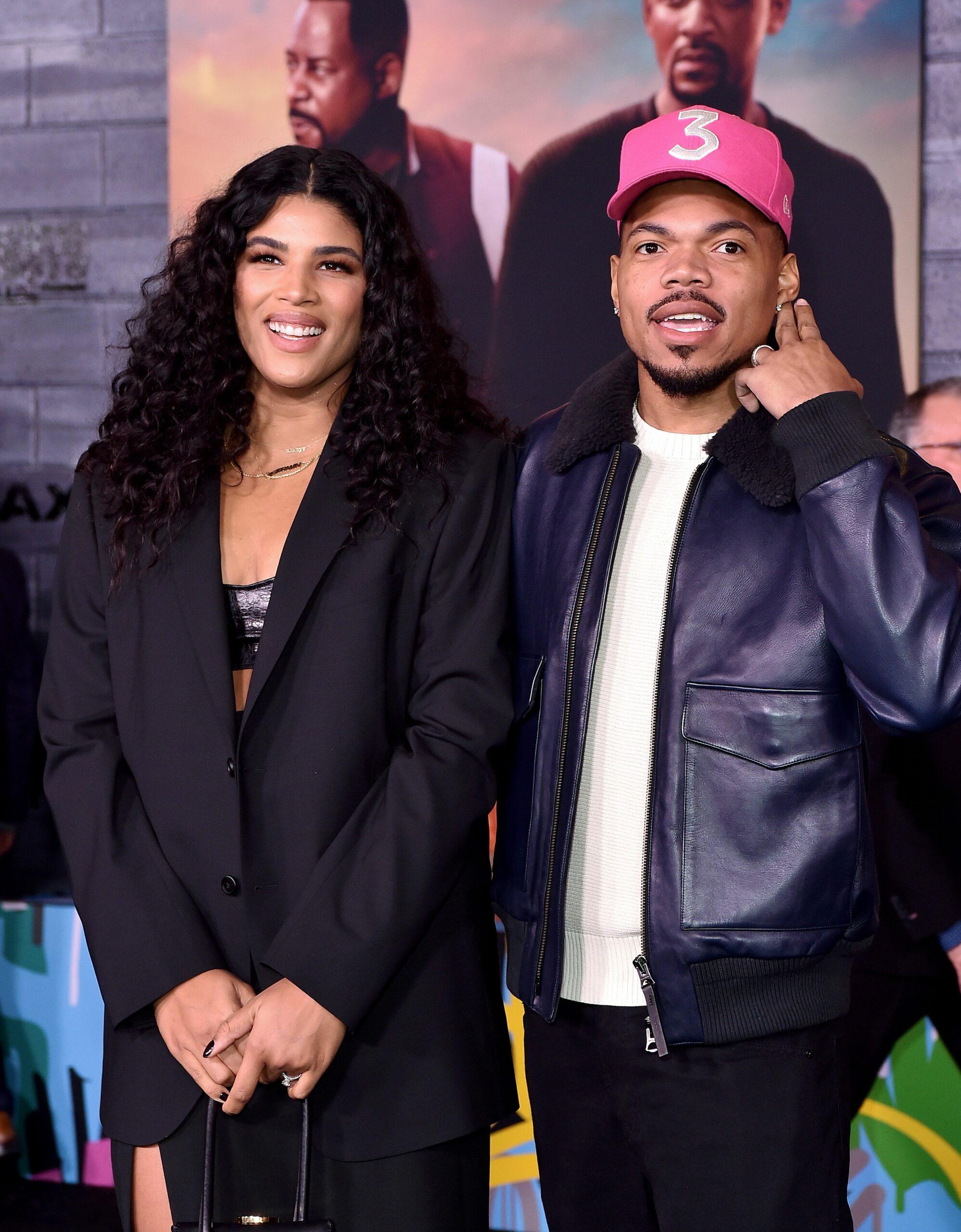 Chance the Rapper at the "Bad Boys for Life" Premiere