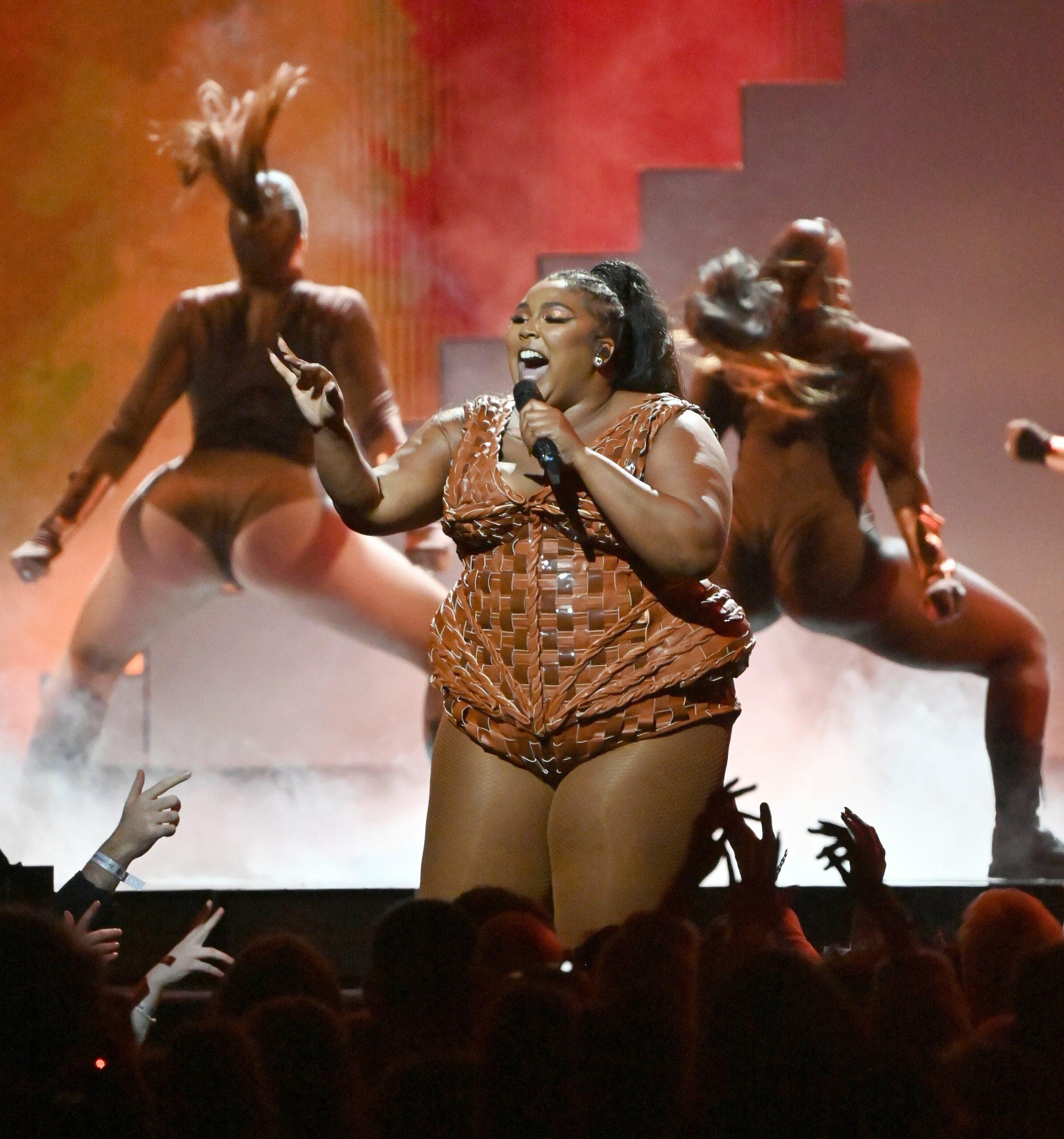 Lizzo at The 40th BRIT Awards show