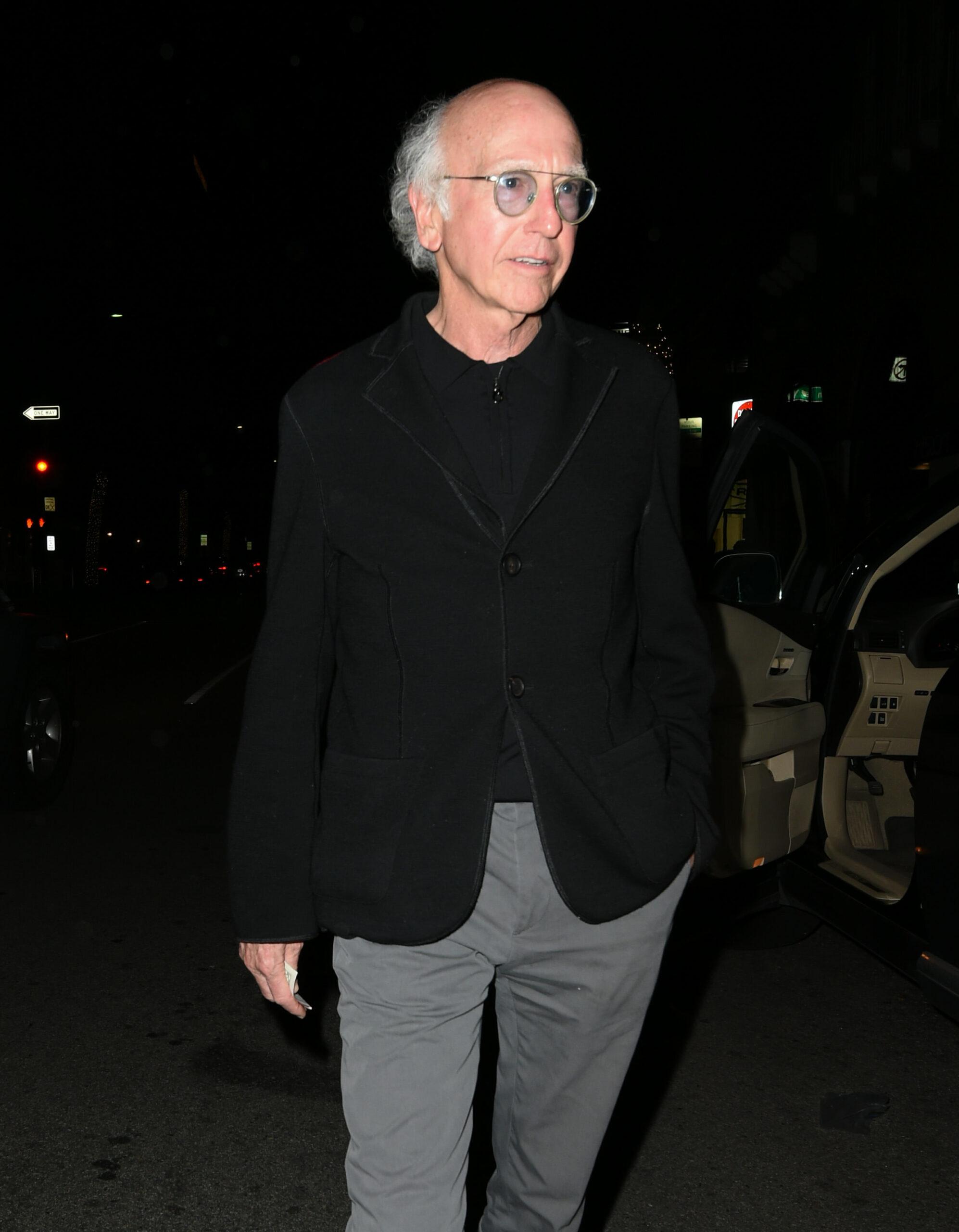 Larry David out and about one LA