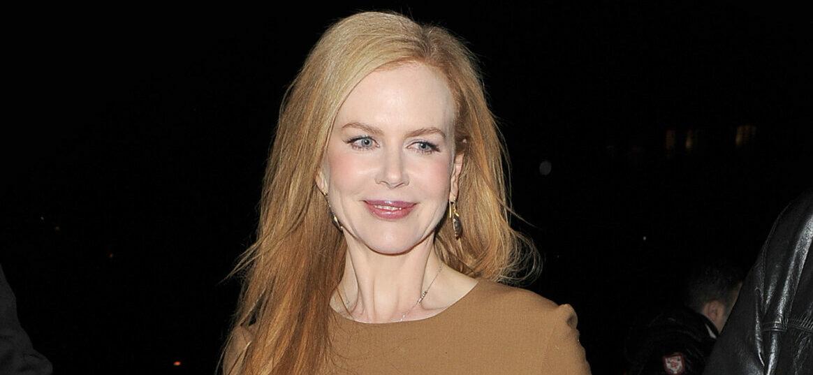 Nicole Kidman enjoys a night out at Laperouse restaurant and wine bar appearing a little unsteady on her feet as she leaves after spending around two hours inside the venue
