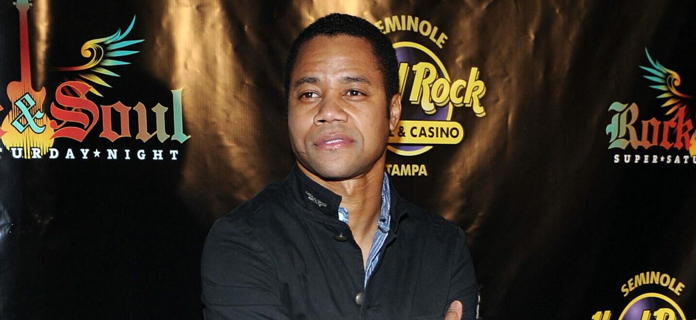 Actor Cuba Gooding Jr poses at the Hard Rock Hotel Presents Rock And Soul Super Saturday Night party in Tampa