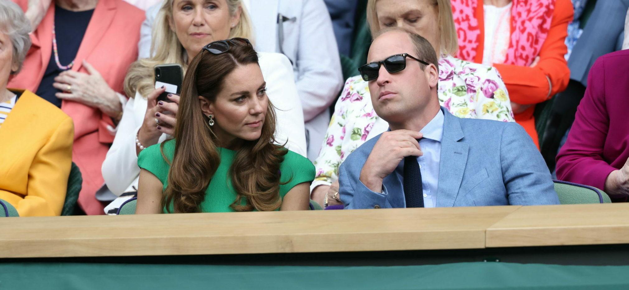 Tom Cruise and Hayley Atwell in the Royal Box on Centre Court at the Wimbledon Tennis Championships Day 12 The All England Lawn Tennis and Croquet Club London England on July 10th 2021
