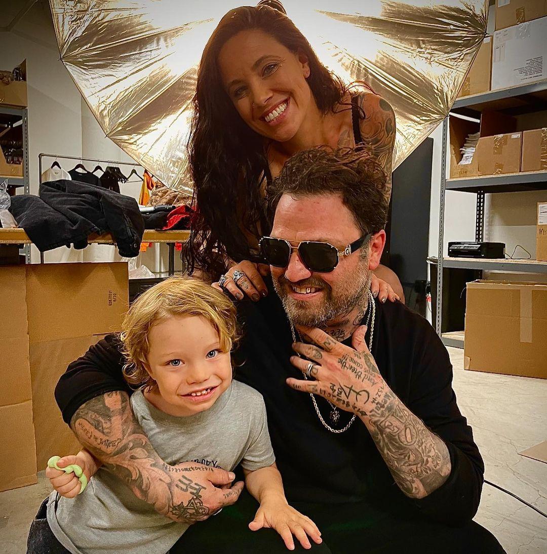 Bam Margera and wife