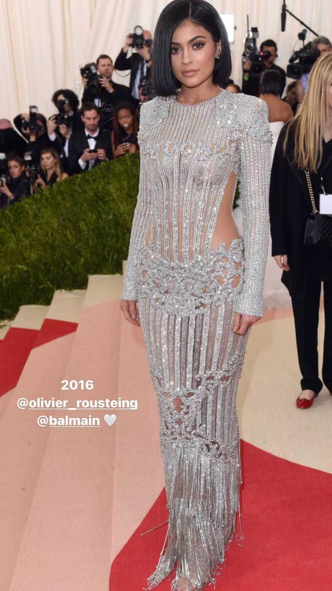 Kylie Jenner t the 2016 Met Gala