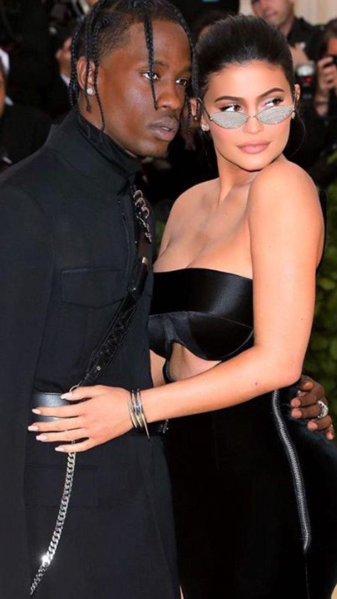 Kylie Jenner & Travis Scott at 2018 Met Gala