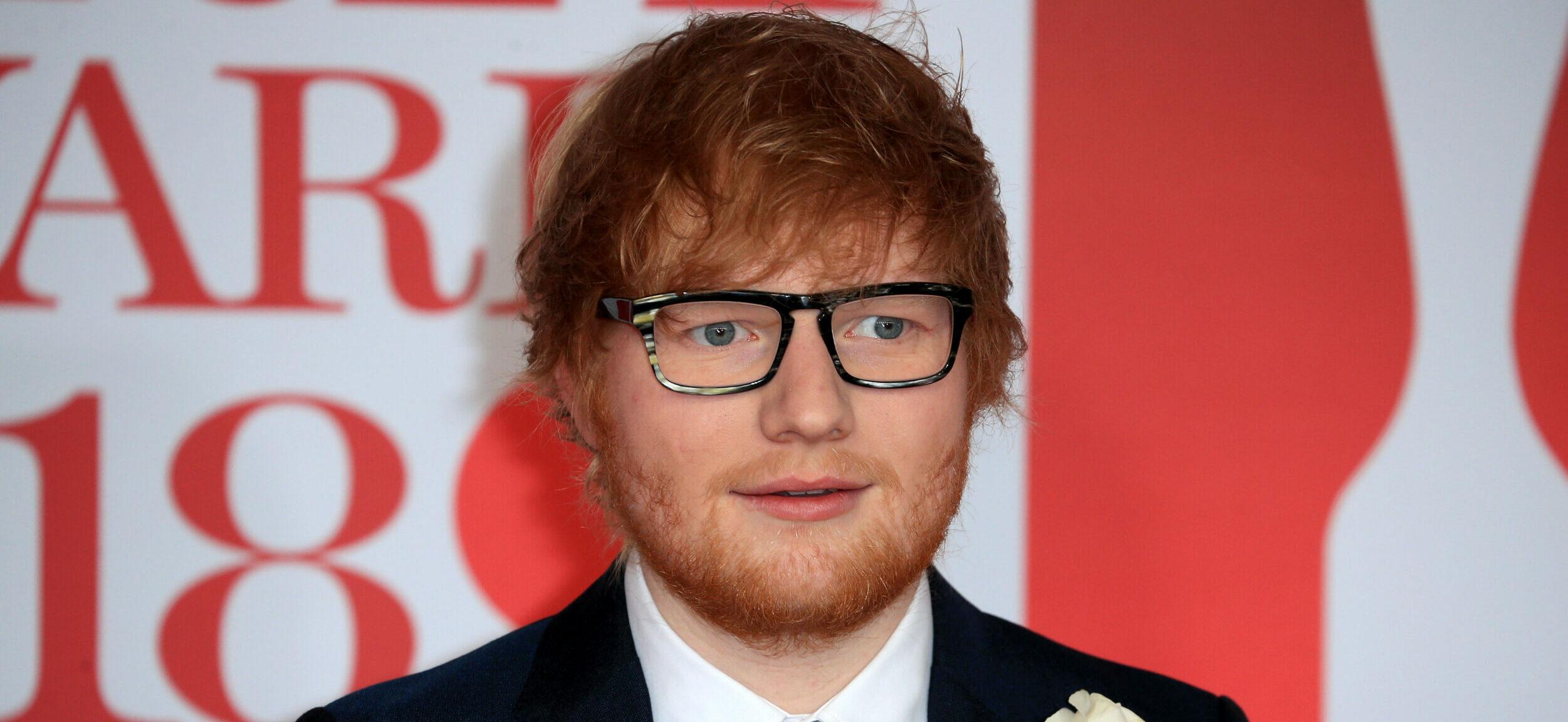 Ed Sheeran Brit Awards at the O2 Arena in London, UK.