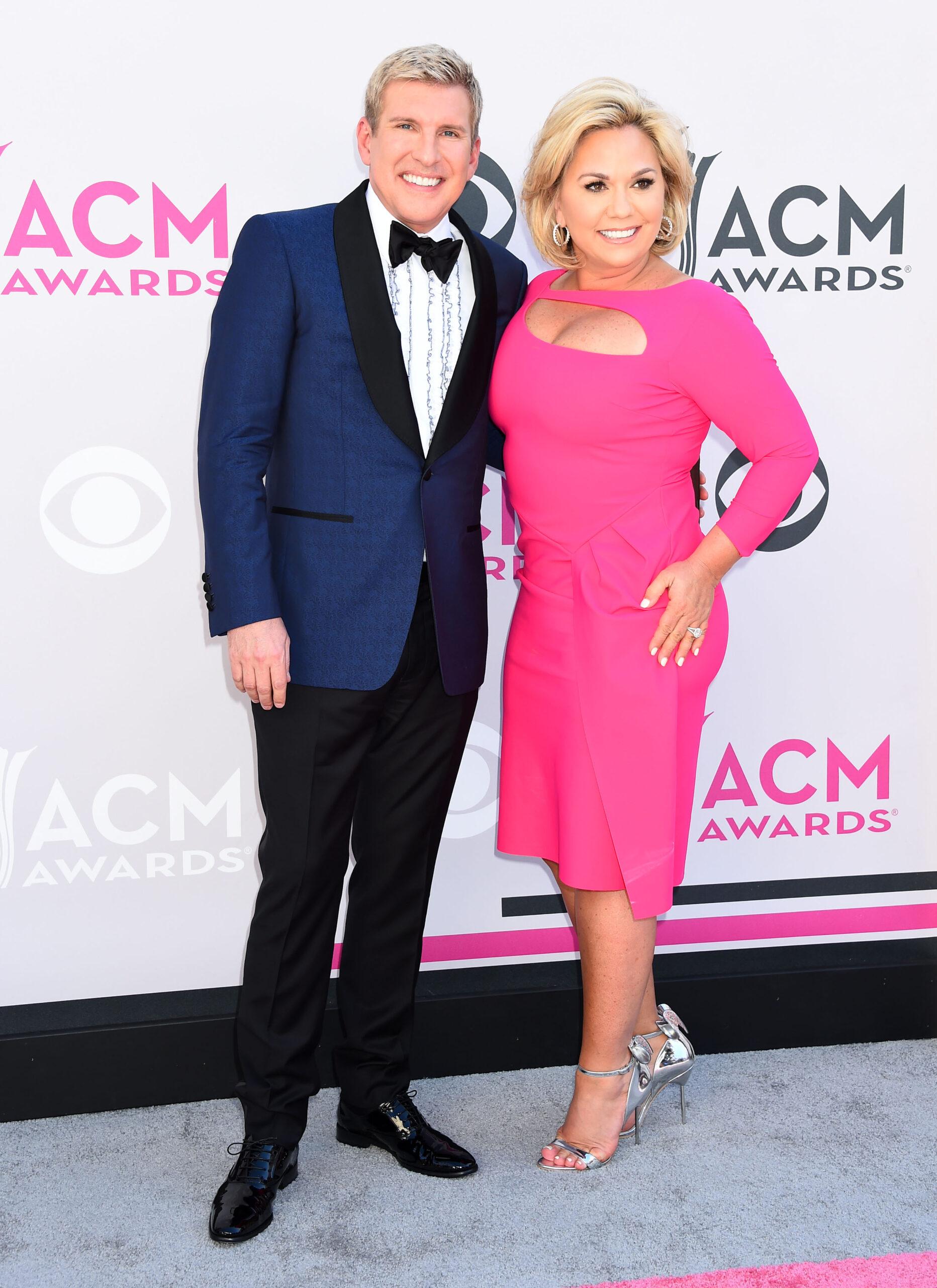 Todd and Julie Chrisley 52nd Academy of Country Music Awards