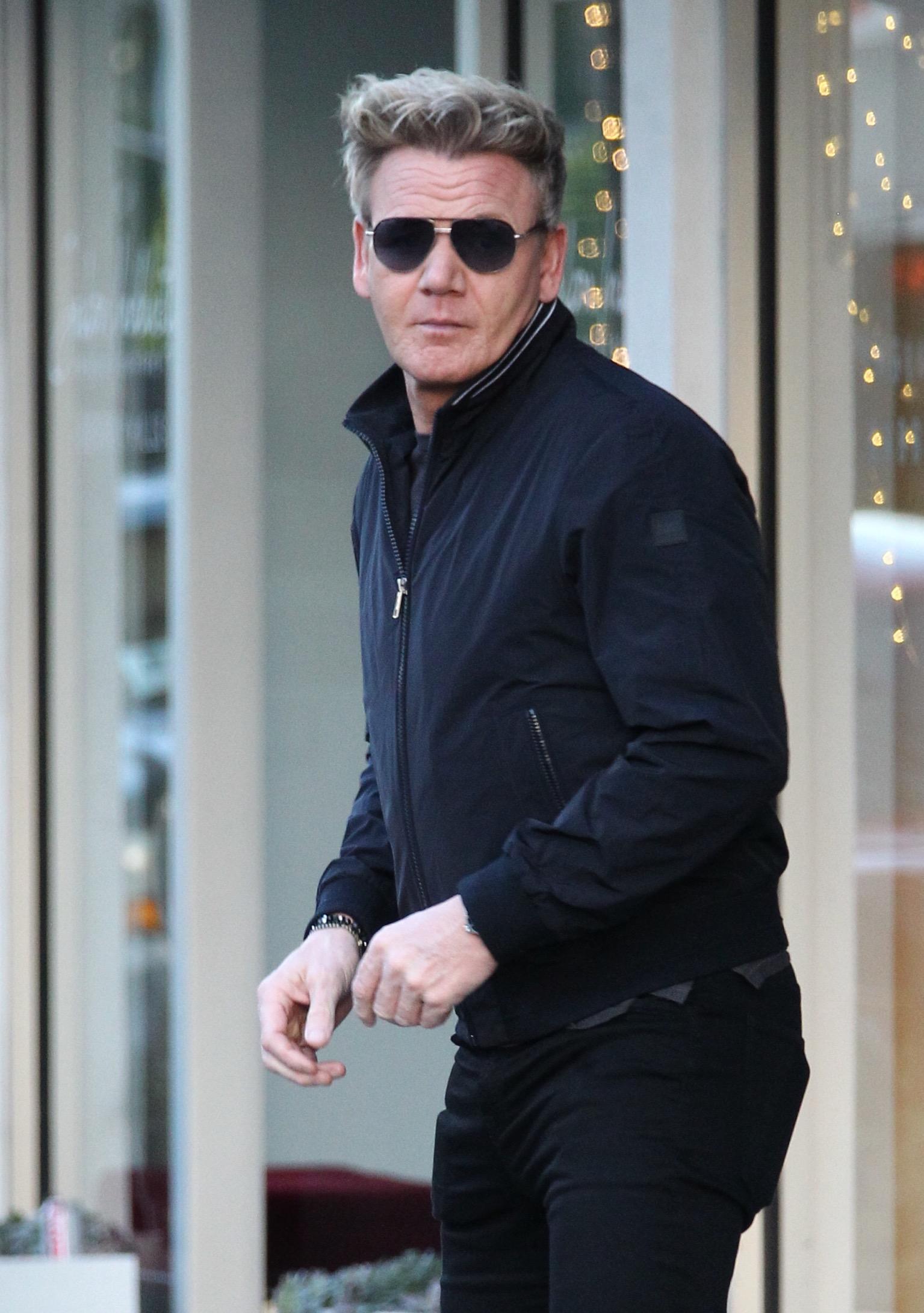 Gordon Ramsey shops Rolex store for luxury holiday gift