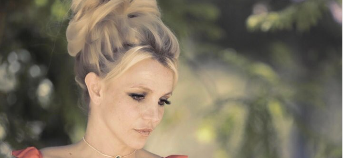 Britney Spears looking sad