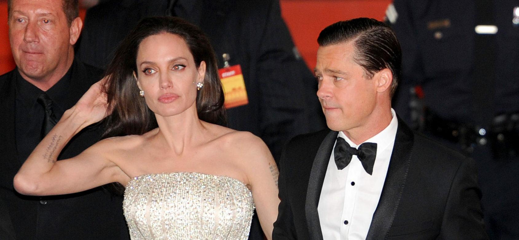Brad Pitt and Angelina at The Sea Premiere in LA