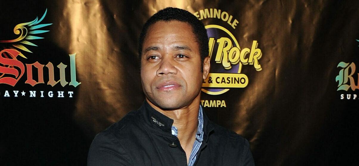 Actor Cuba Gooding Jr poses at the Hard Rock Hotel Presents Rock And Soul Super Saturday Night party in Tampa