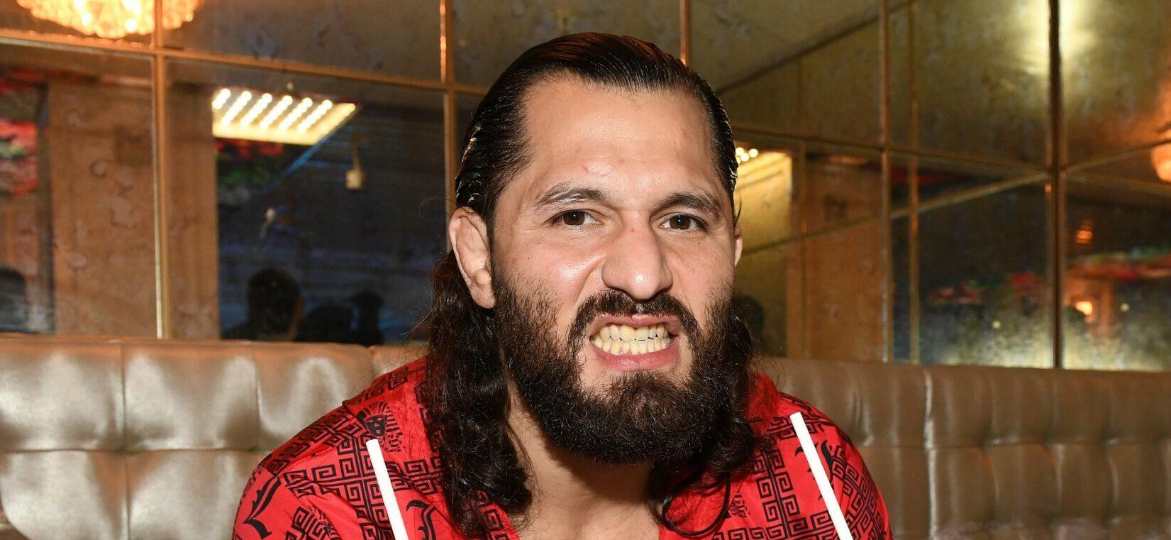 UFC star Jorge Masvidal who was supposed to go campaigning with Donald Trump this week appears at the Sugar Factory in Miami Beach