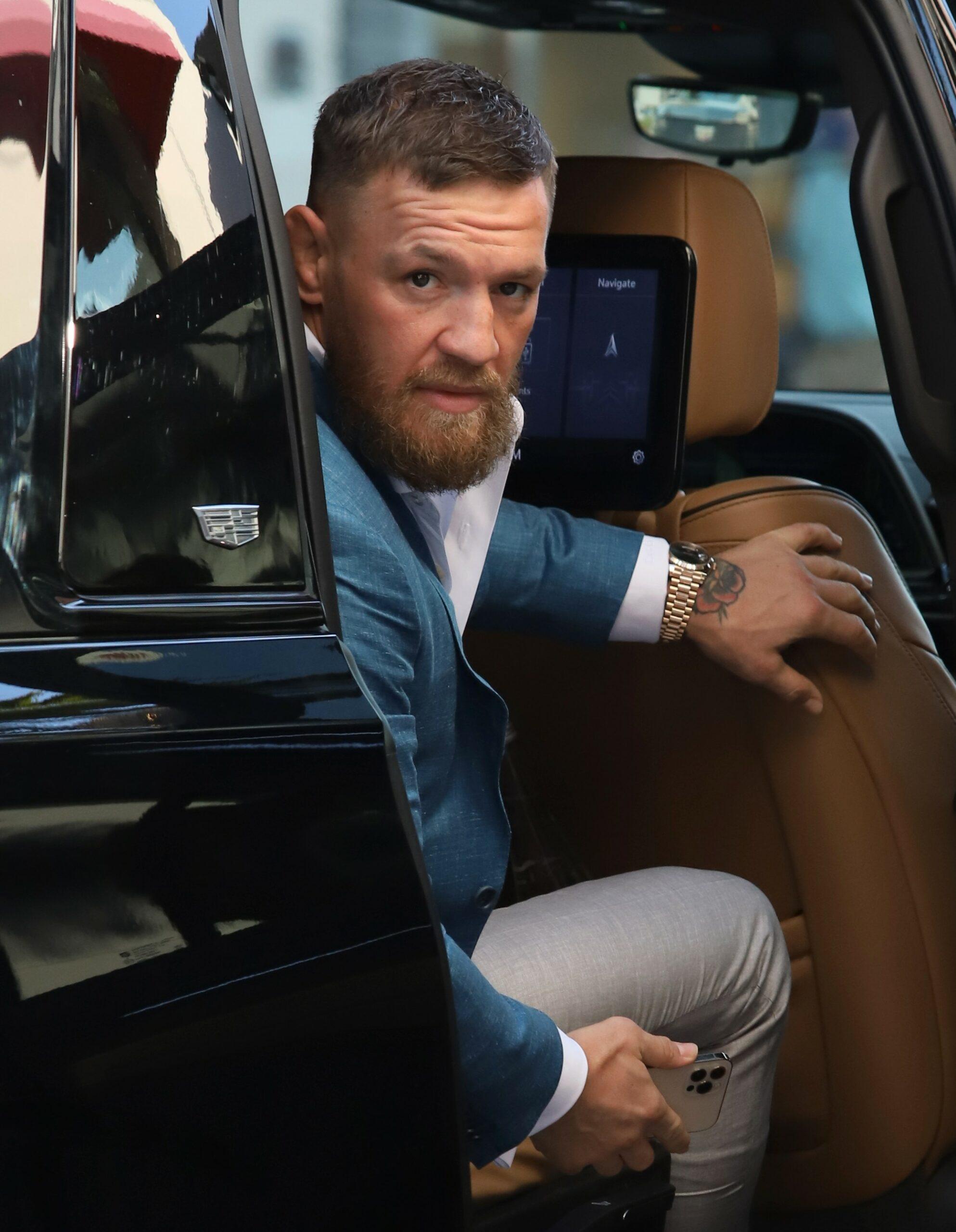 Conor McGregor takes family to Rodeo Drive