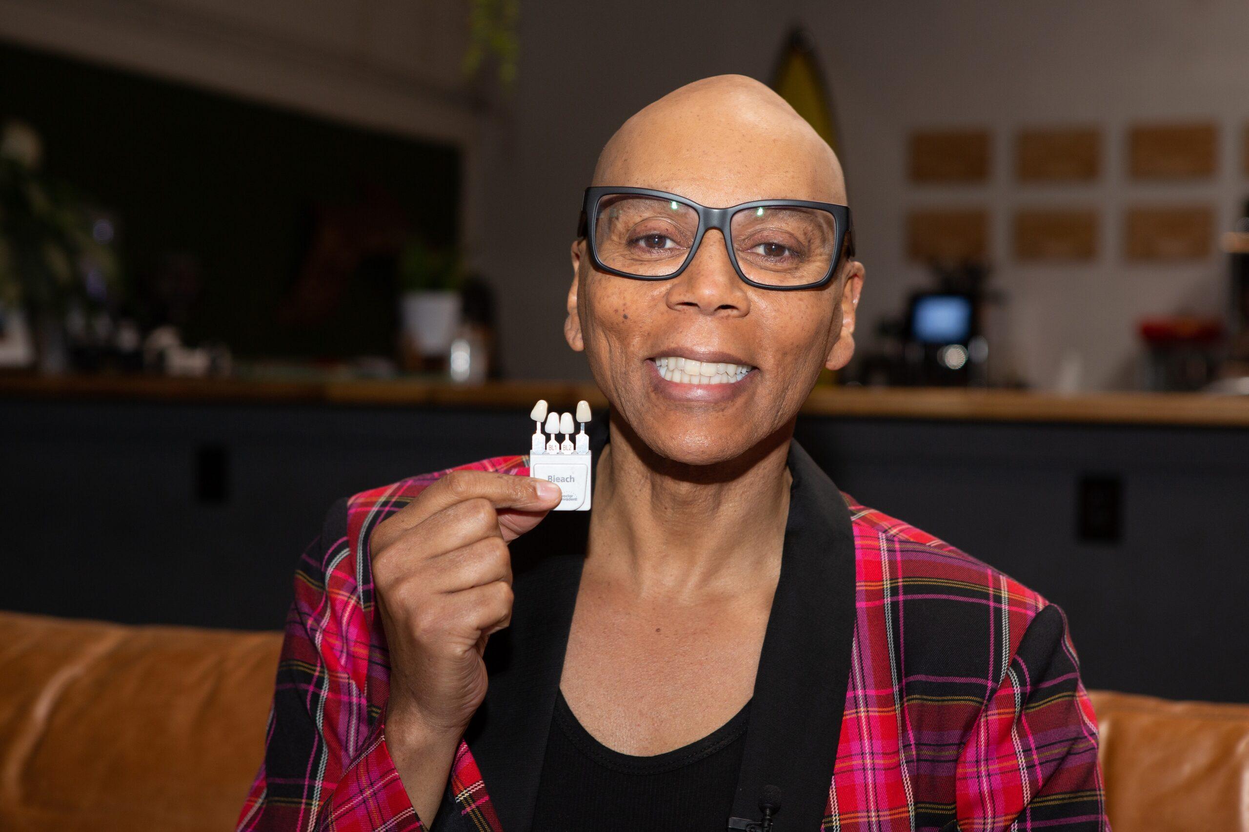 RuPaul reveals his male persona in new Las Vegas waxwork out of drag