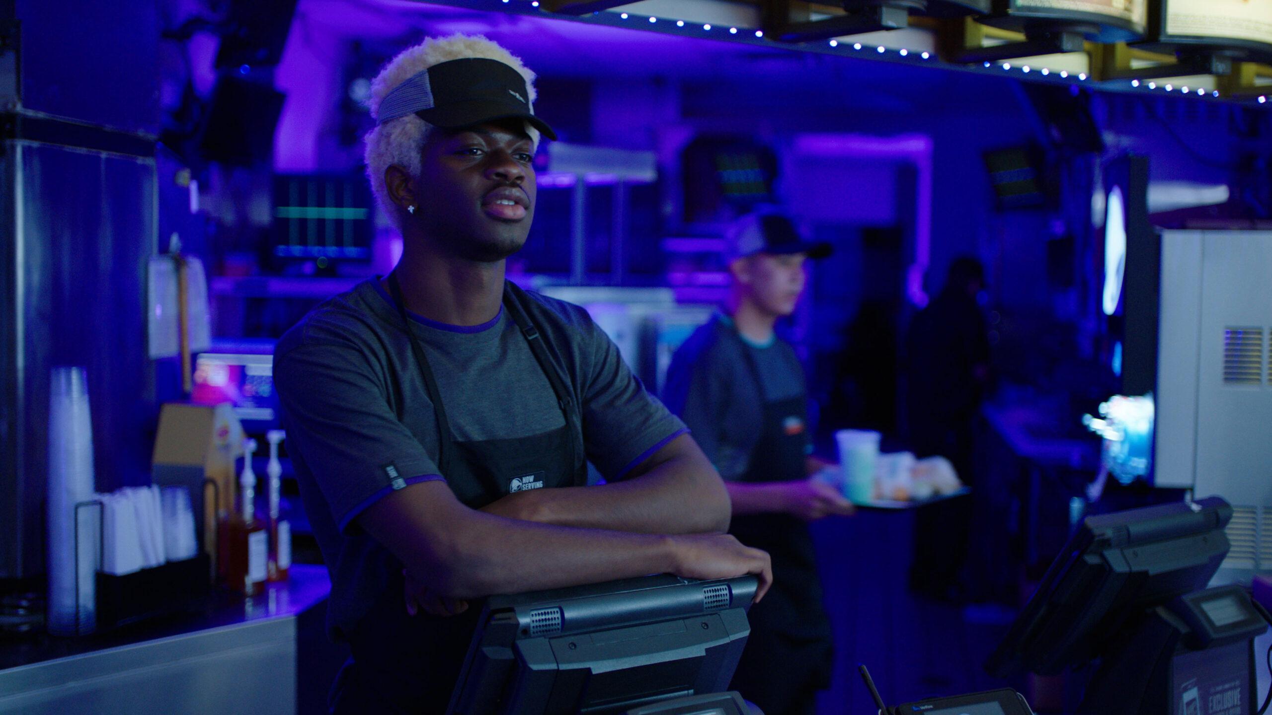 Lil Nas X goes back to working in Taco Bell - but this time he is Chief Impact Officer and starring in a new ad campaign