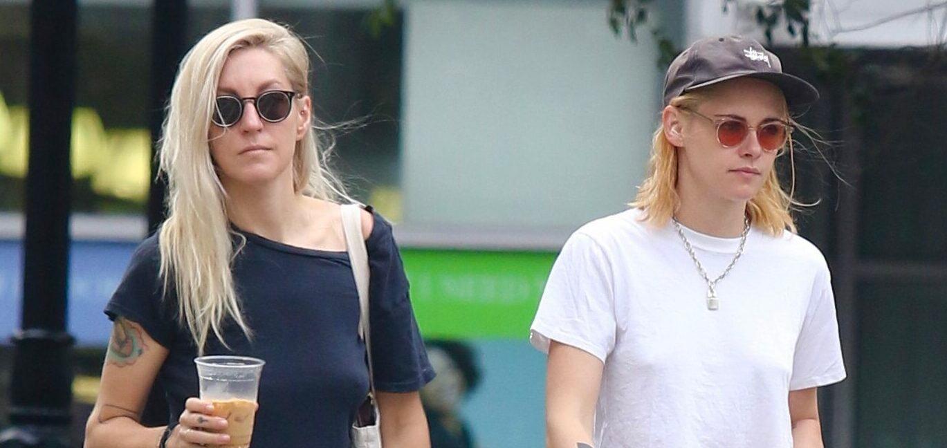 Kristen Stewart and girlfriend Dylan Meyer have an iced coffee run in NYC