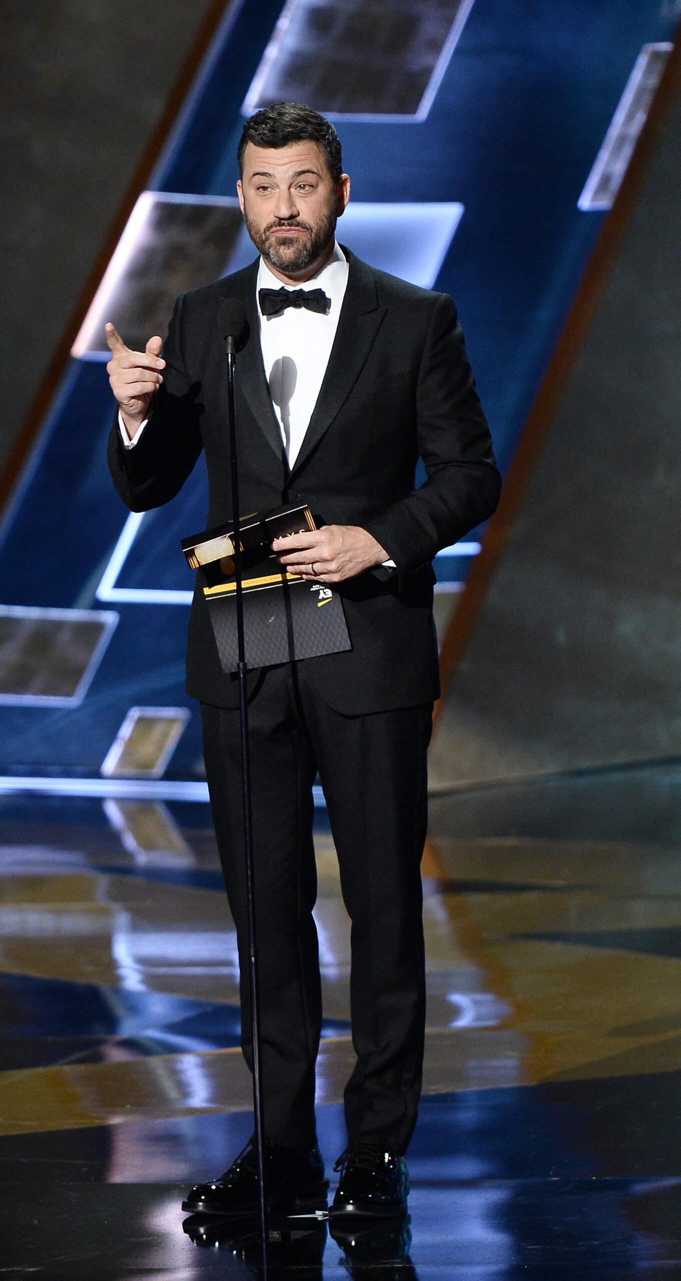 Jimmy Kimmel at the 67th Primetime Emmys in Los Angeles