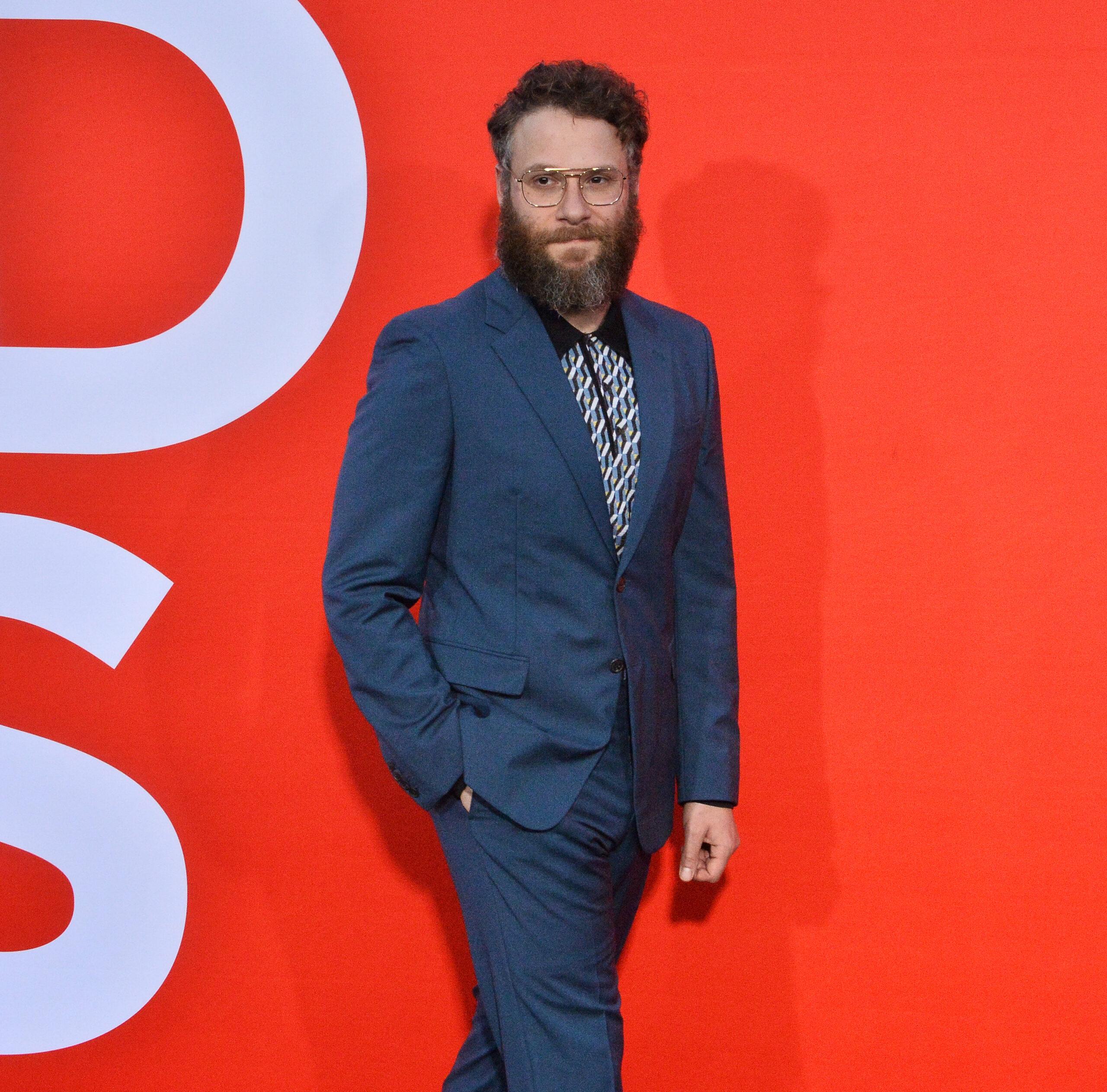 Seth Rogen attends the "Good Boys" premiere in Los Angeles