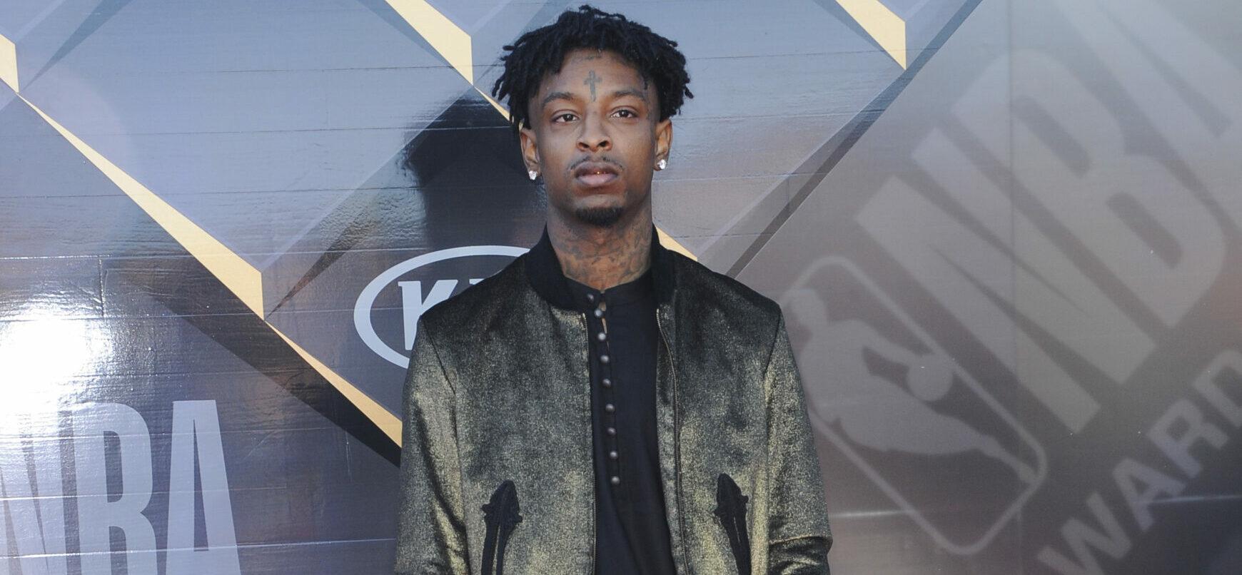 Rapper 21 Savage Charged With Possession Of Codeine, Handgun