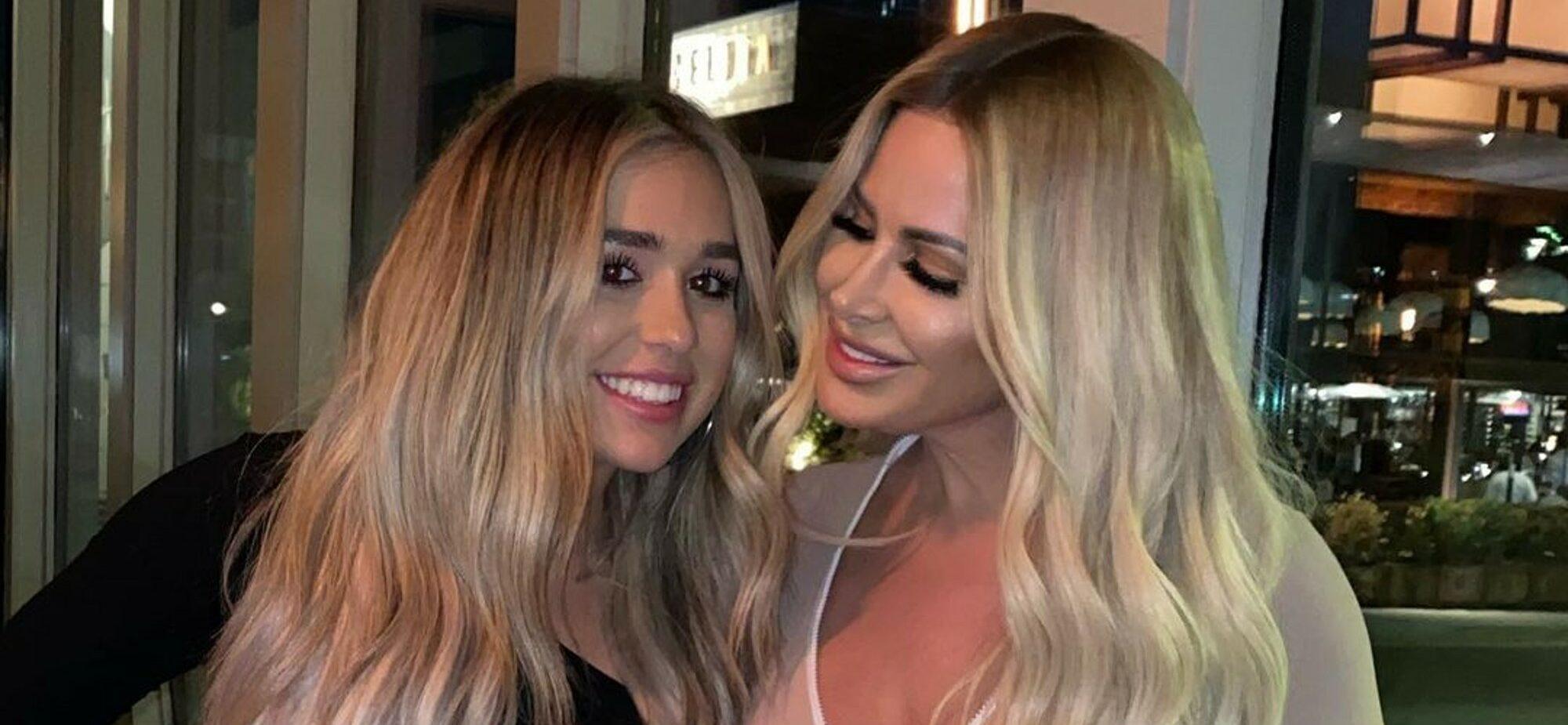 Ariana Biermann and Kim Zolciak