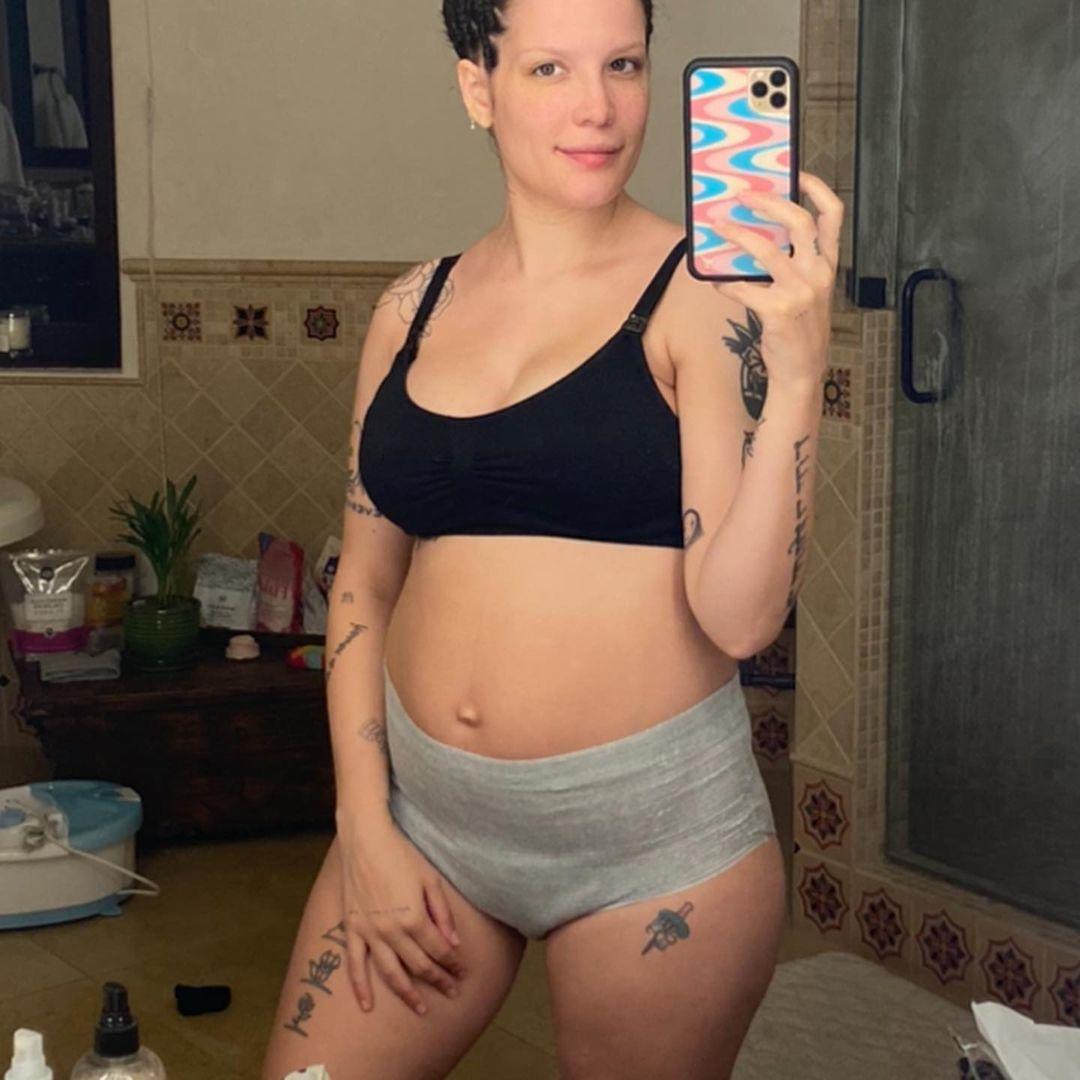 Halsey Shares Intimate Post-Pregnancy Photos, ‘My Body Felt Like A Strangers’
