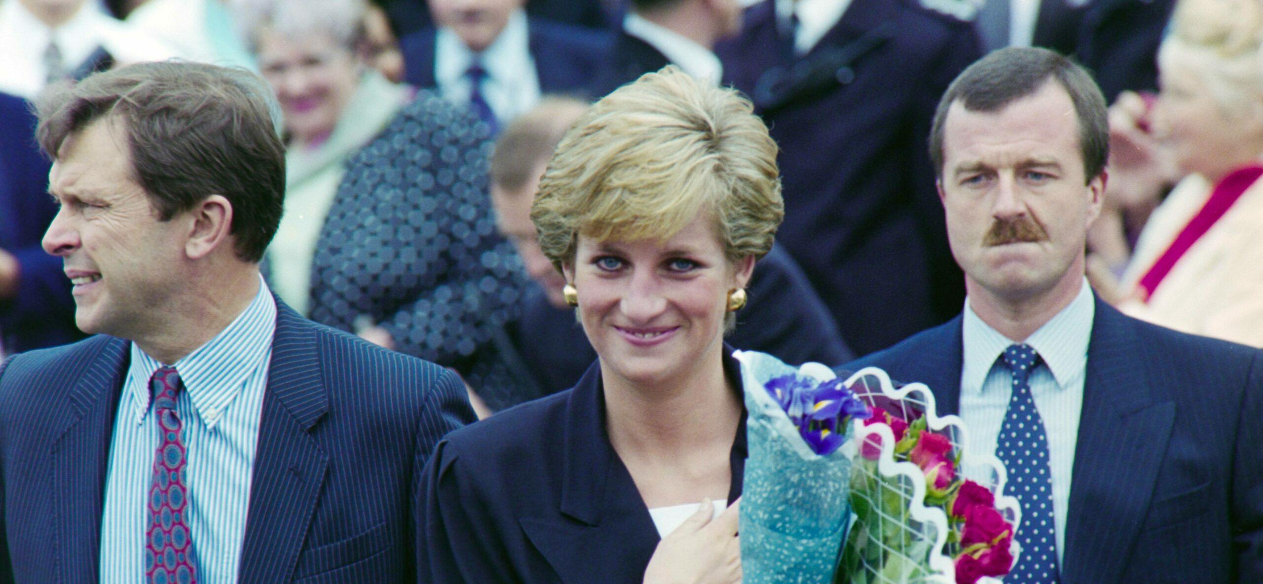 Princess Diana in Plaistow 1990