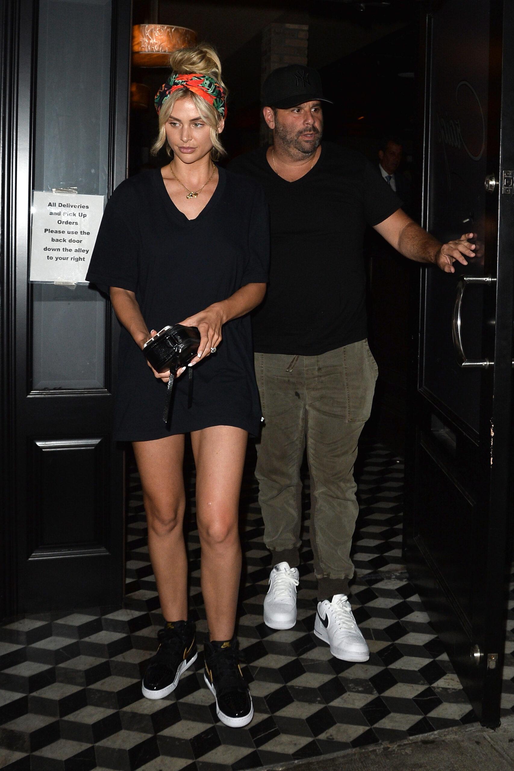 Lala Kent and Randall Emmett Have a Date Night in West Hollywood